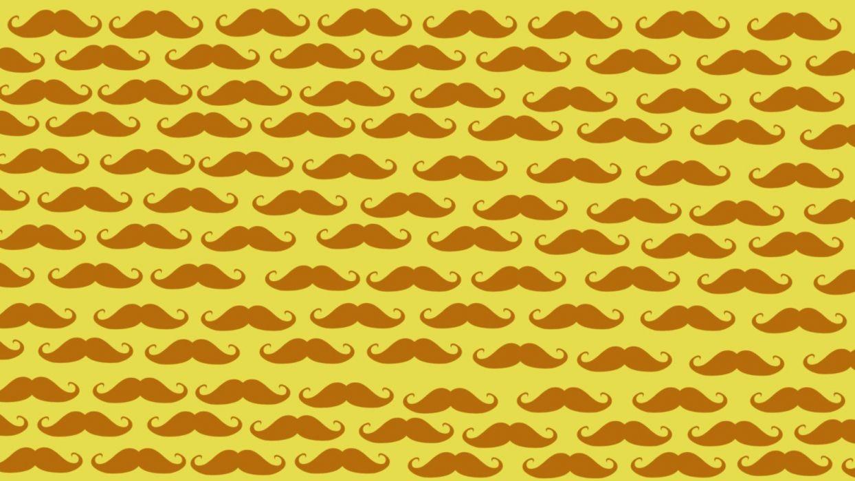 1244x700 Yellow brown moustache mustache wallpaperx900