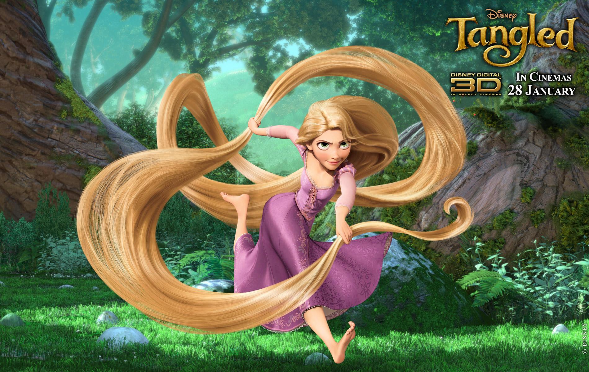 1900x1200 Rapunzel from Disney's Tangled Movie Desktop Wallpaper