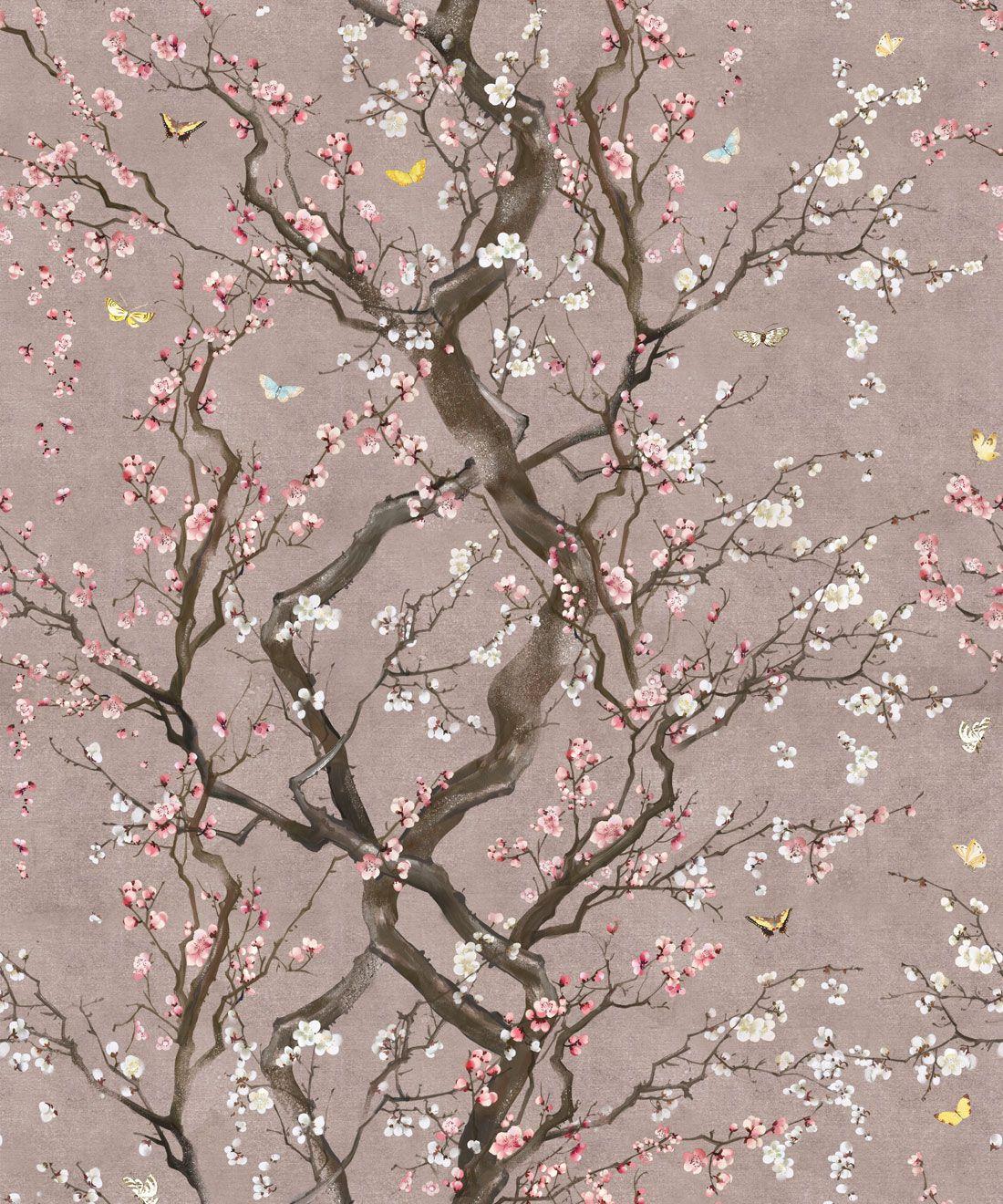 1100x1320 Japanese Floral Wallpaper Plum Blossom, Kingdom Home