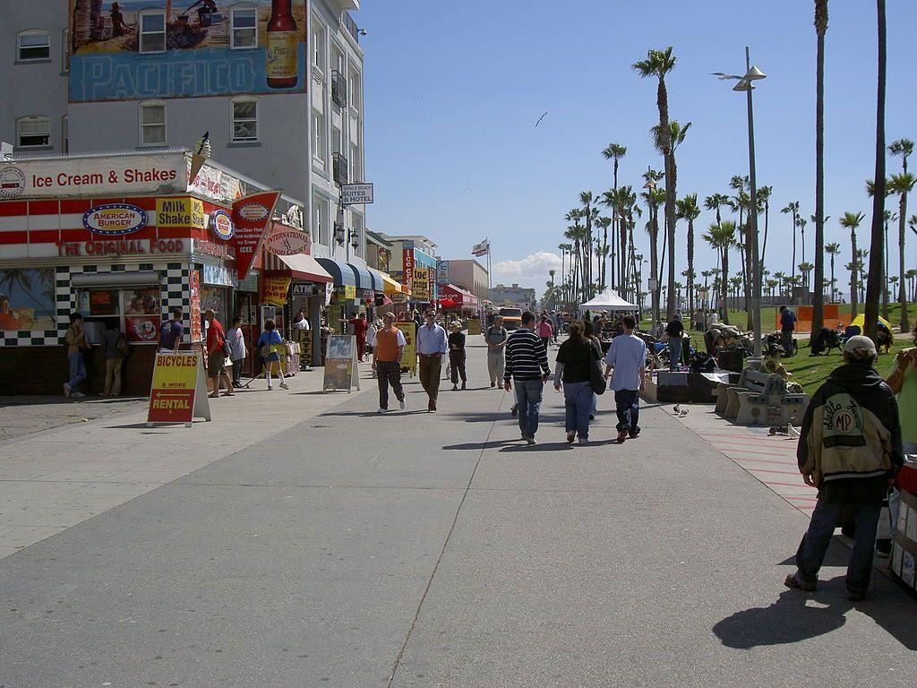 1024x768 Free download The Venice Beach Boardwalk Venice Beach 1024x768