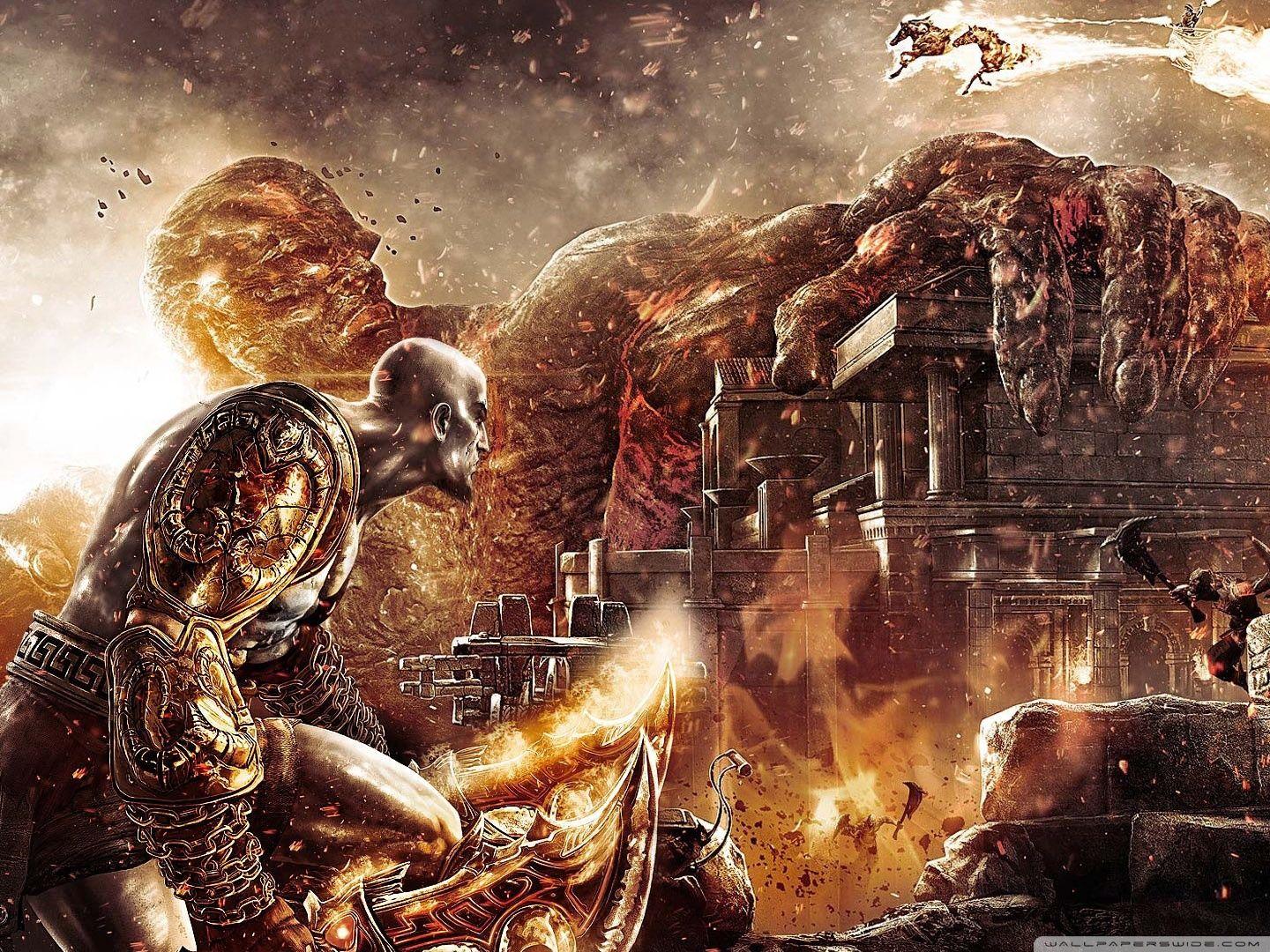 1440x1080 God Of War III Ultra HD Desktop Background Wallpaper for 4K UHD TV