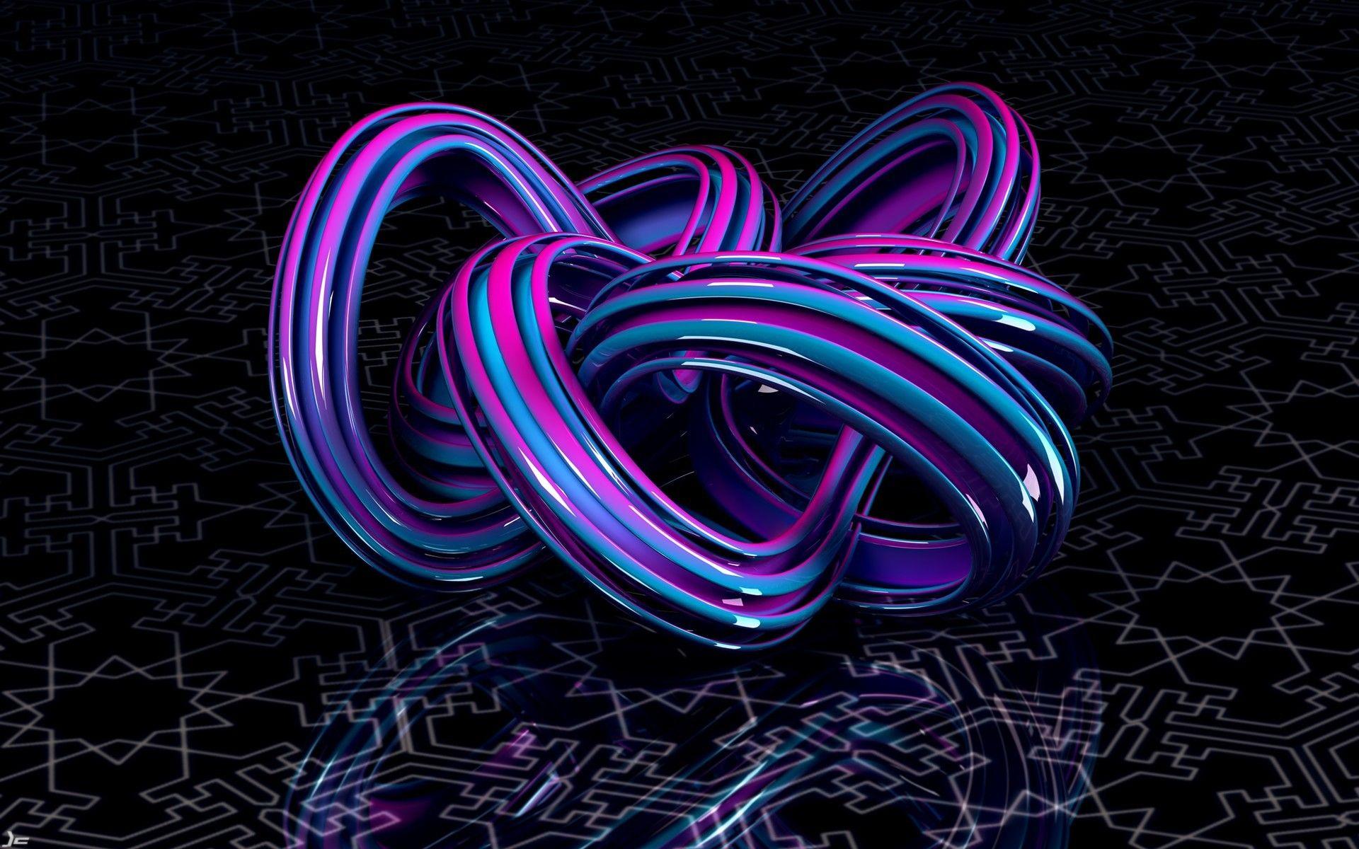 1920x1200 Blue and Pink