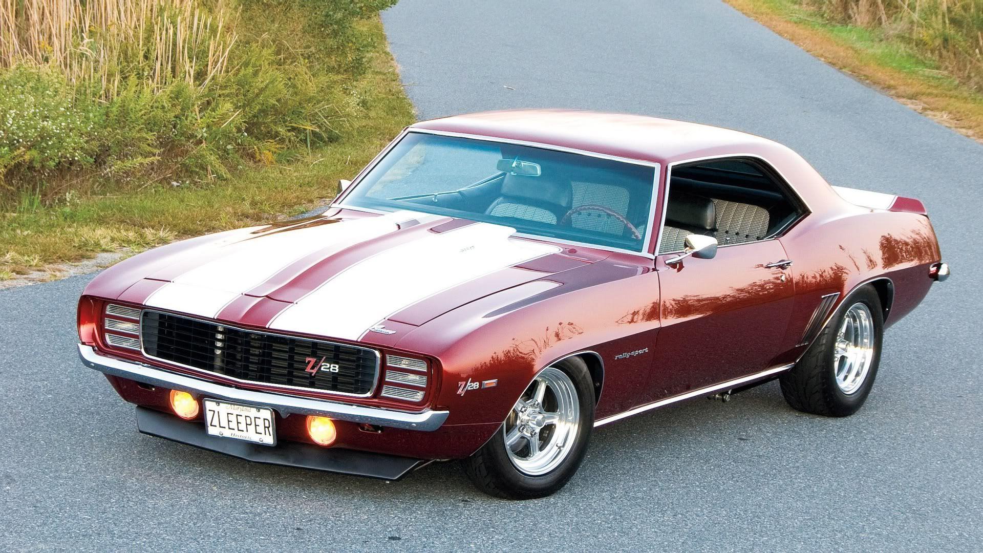 1920x1080 Copper Camaro Z28 RS wallpaperx1080