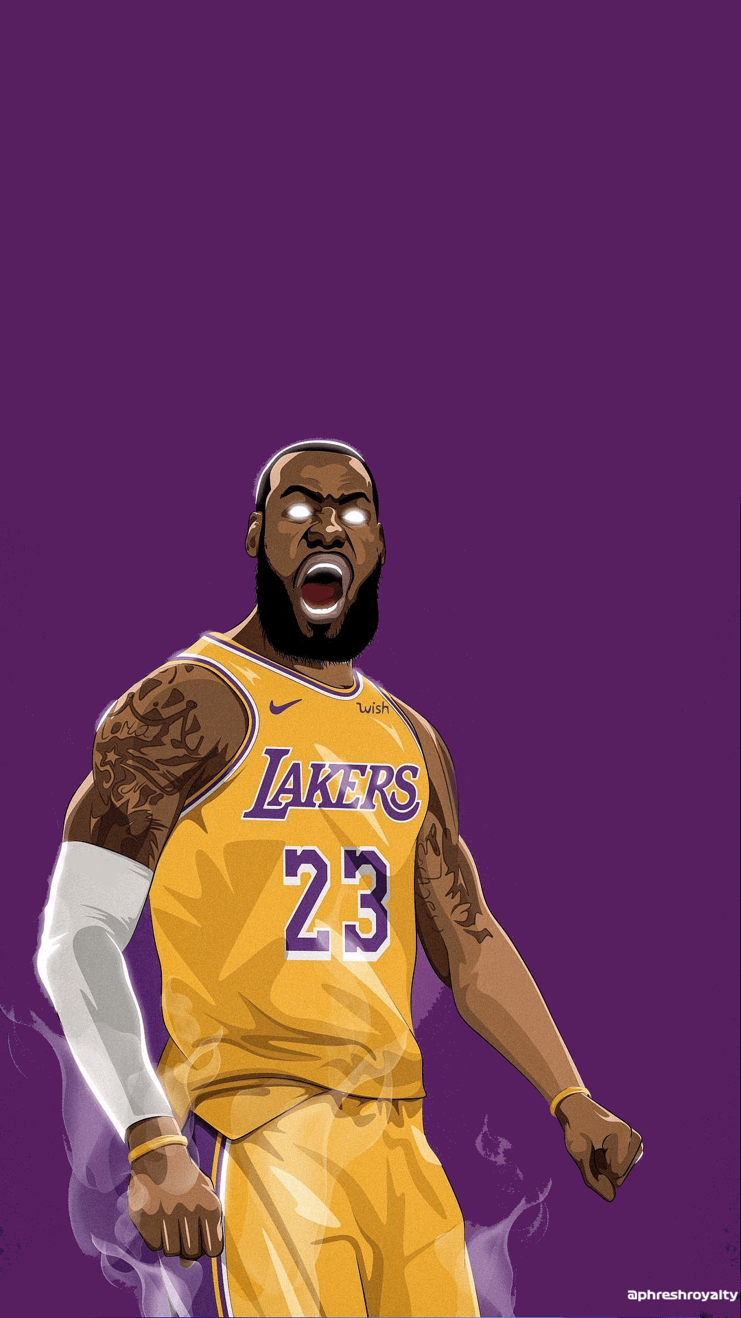 1080x1920 Lakers Wallpaper