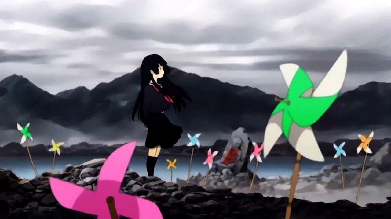 1280x720 Live Anime Wallpaper (Jigoku Shoujo)