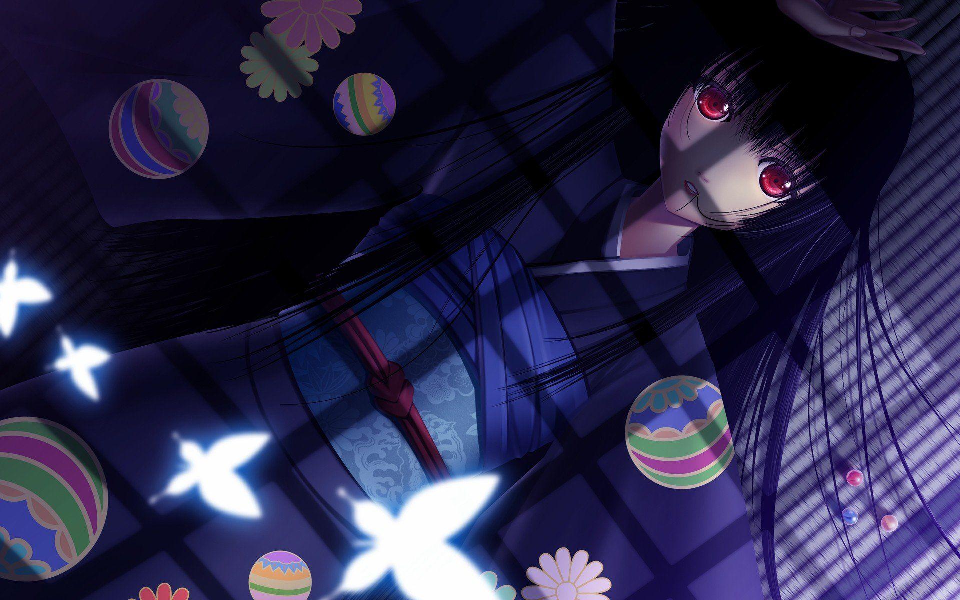 1920x1200 Jigoku Shoujo, Enma Ai HD Wallpaper / Desktop and Mobile Image