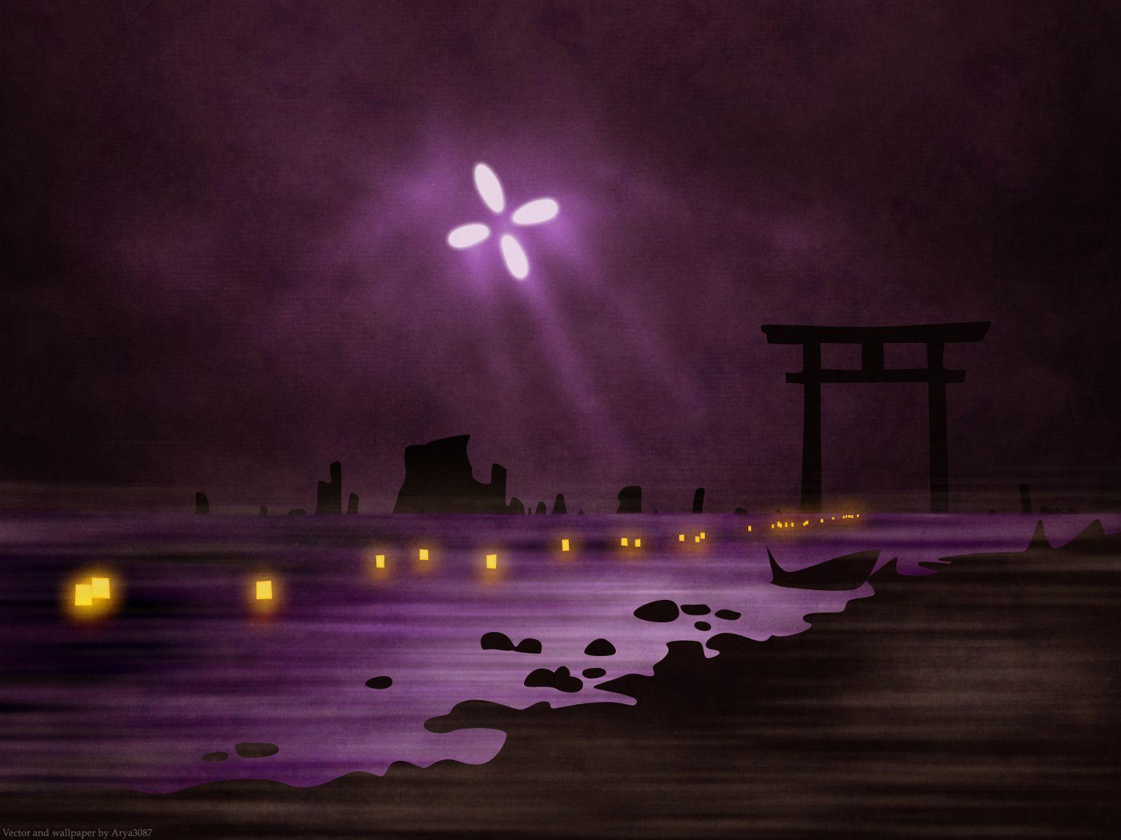 1600x1200 Jigoku Shoujo Wallpaper: Souls Passing Away - The Path to Hell