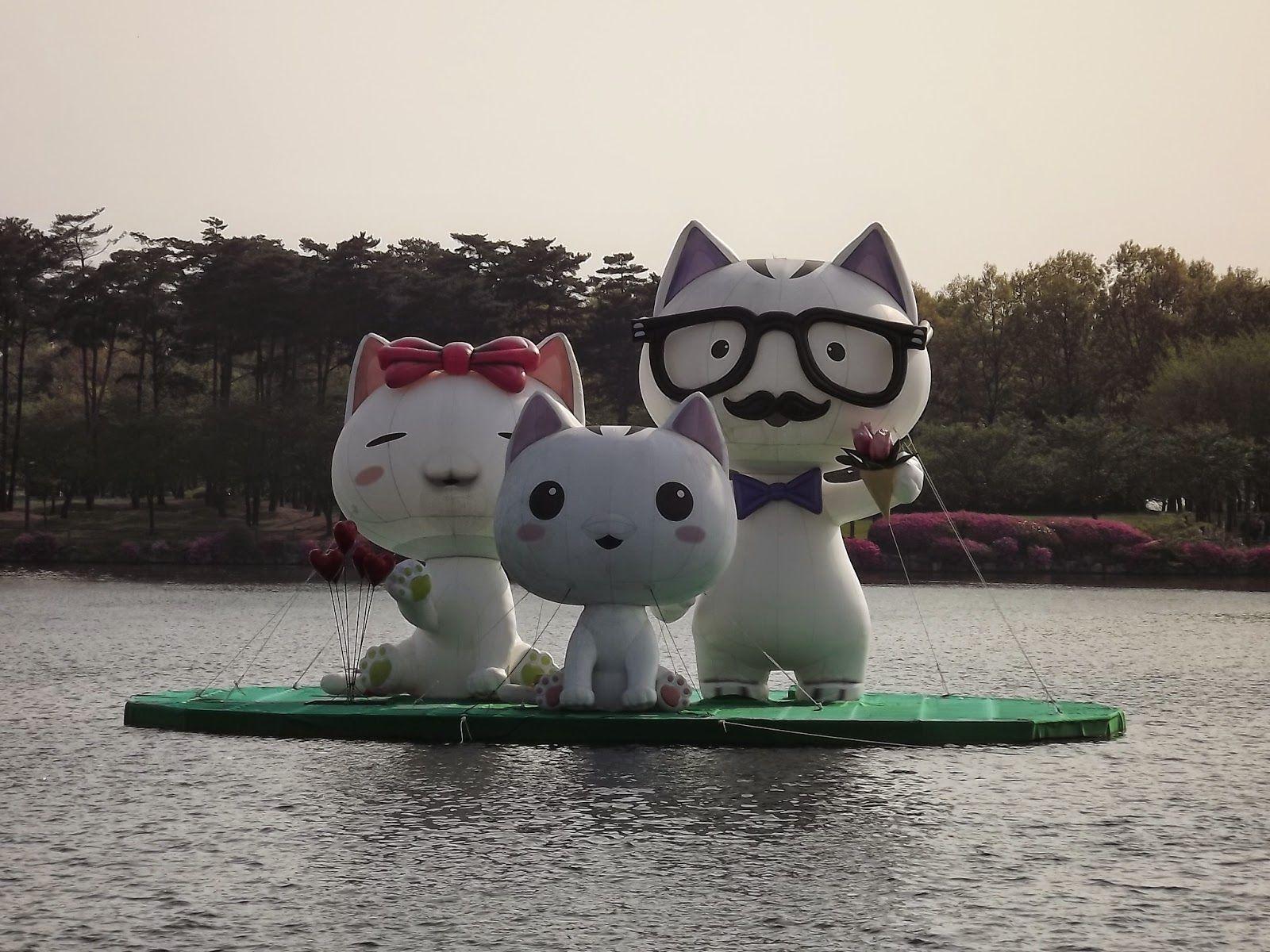1600x1200 budgettravelerdiaries: Ilsan Lake Park and International