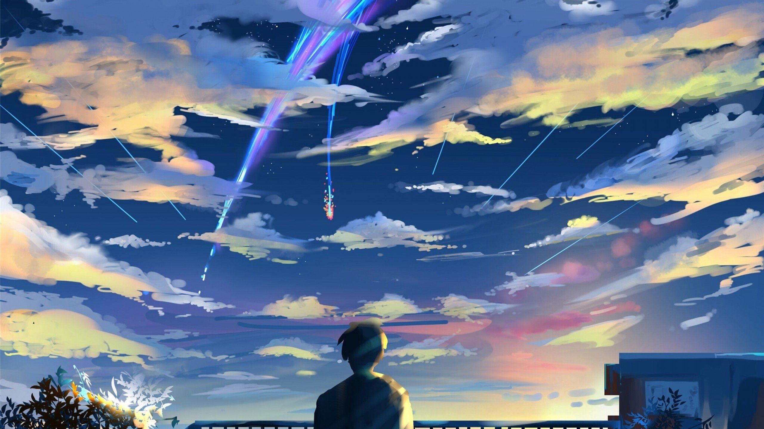 2560x1440 Download 2560x1440 Kimi No Na Wa, Taki Tachibana, Scenic, Your