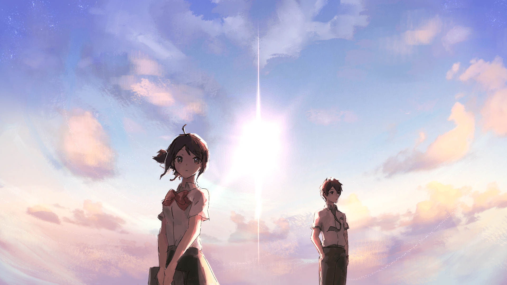 1920x1080 Makoto Shinkai Kimi No Na Wa Your Name Wallpaper Full HD Free