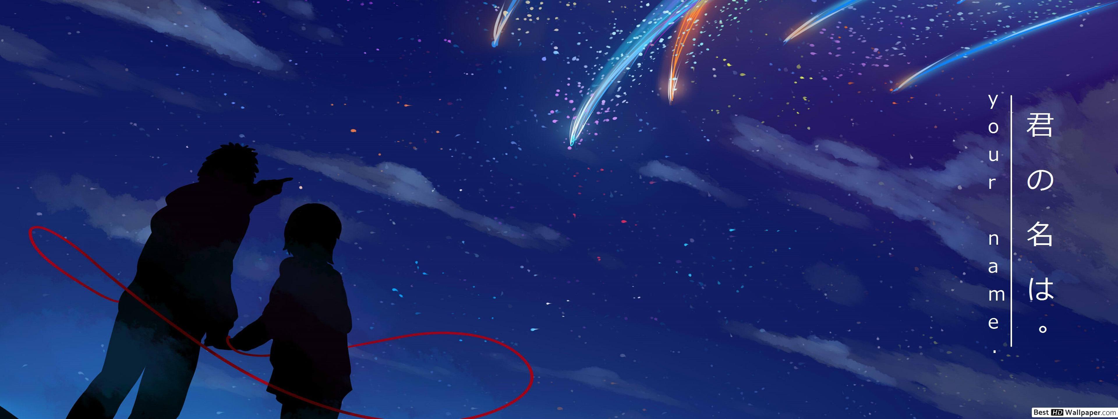 3840x1440 Your Name HD wallpaper download