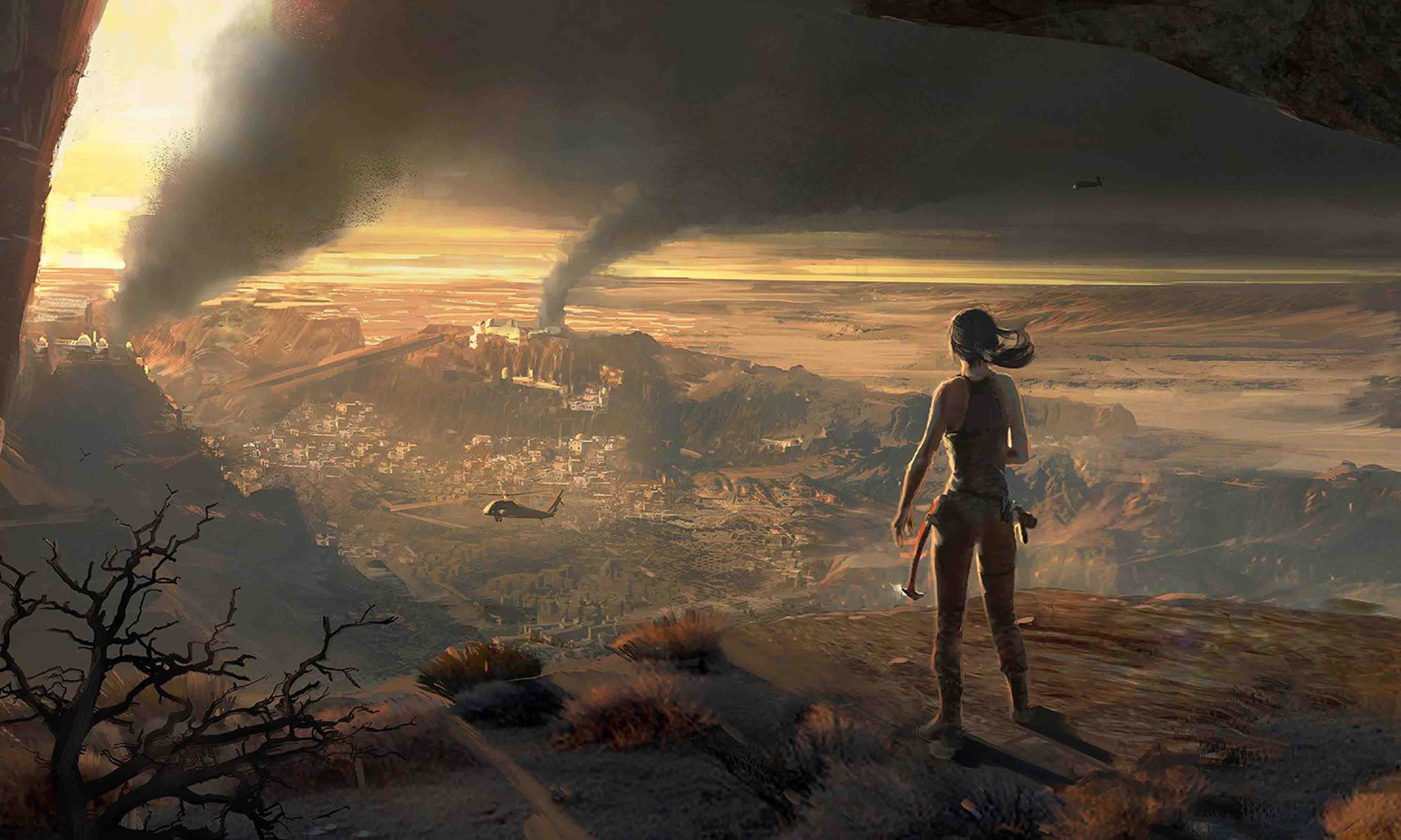 4000x2399 Rise Of The Tomb Raider HD Games, 4k Wallpaper, Image