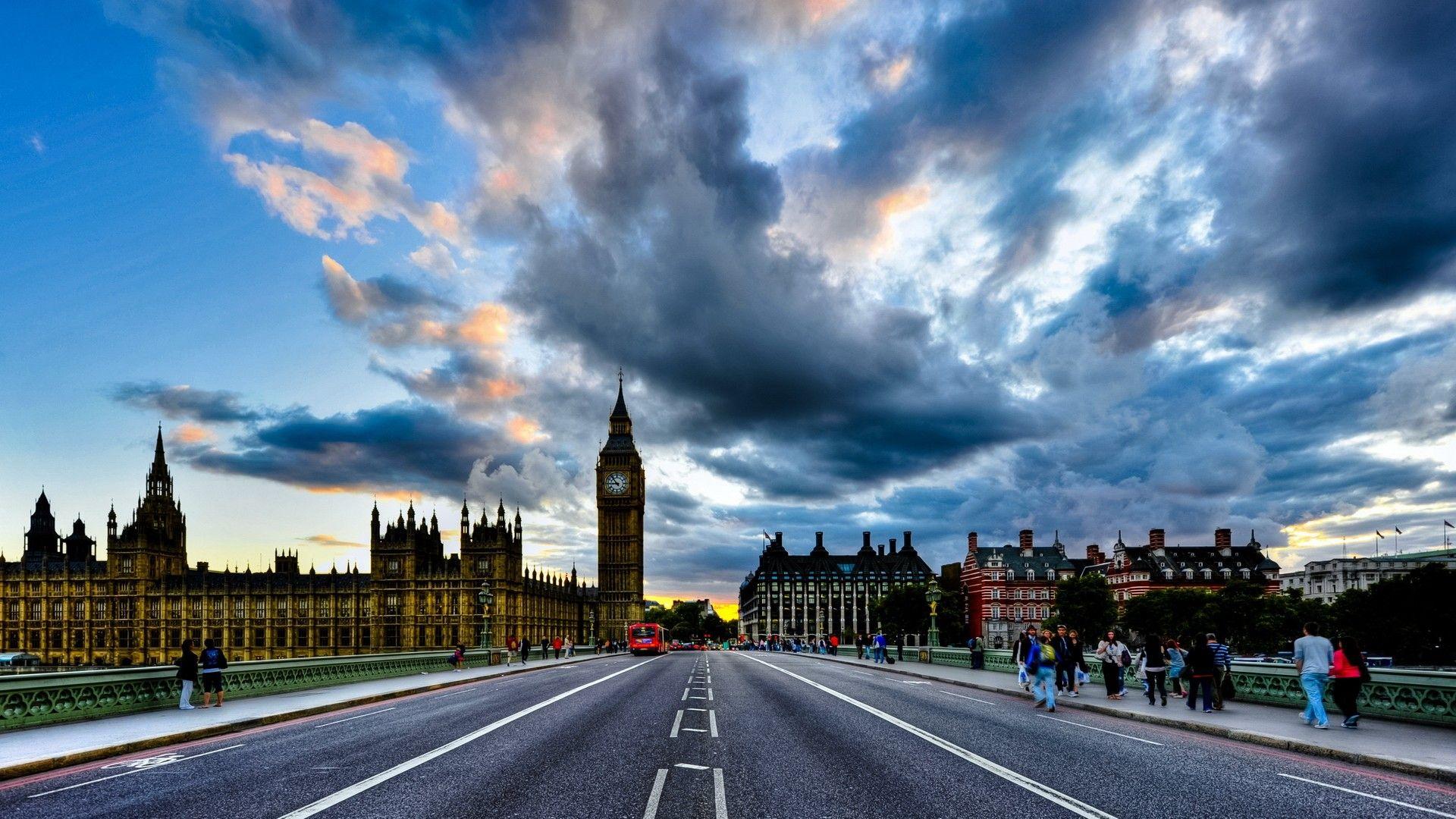 1920x1080 landscapes cityscapes architecture London town United Kingdom HDR