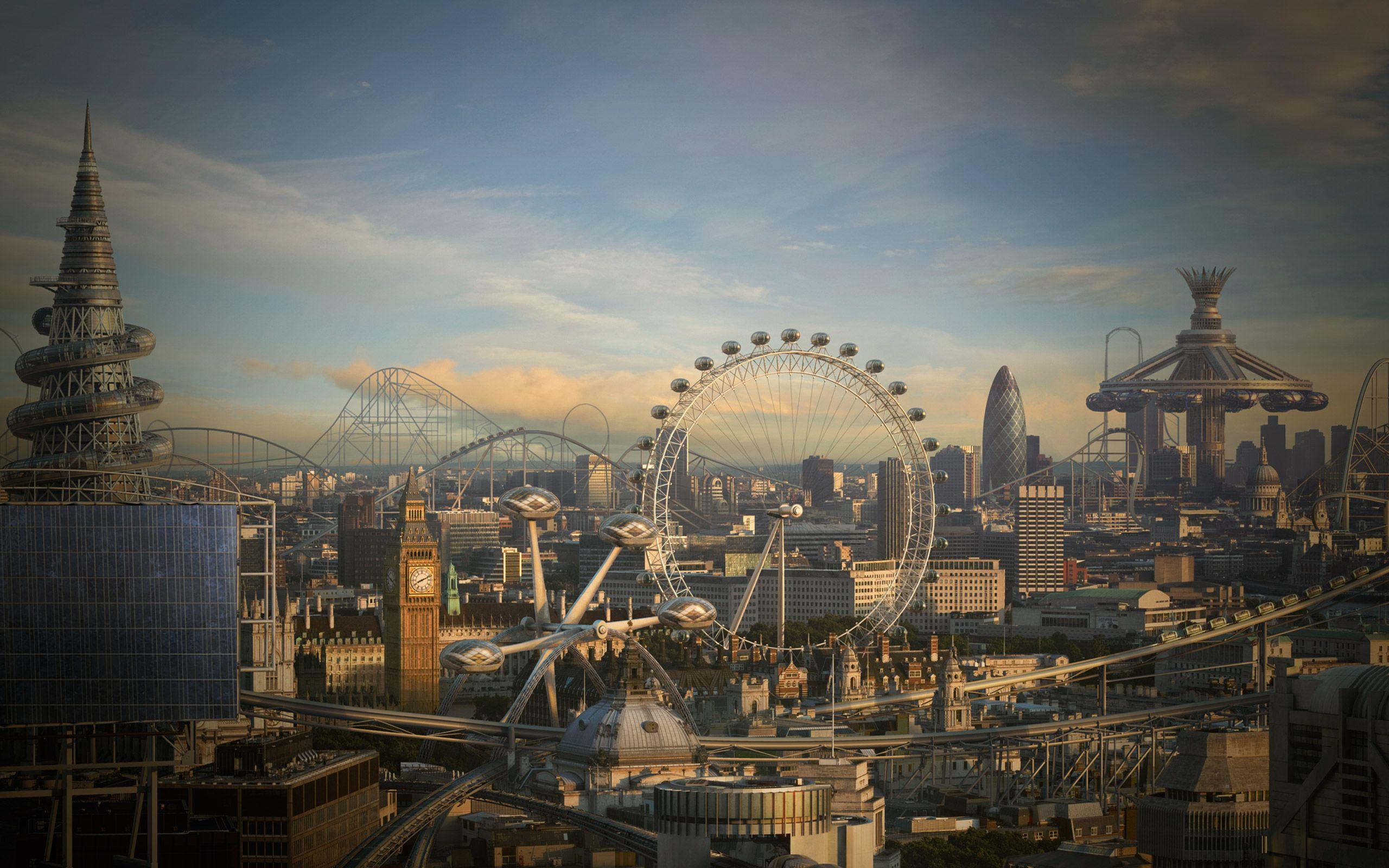 2560x1600 London HD Wallpaper