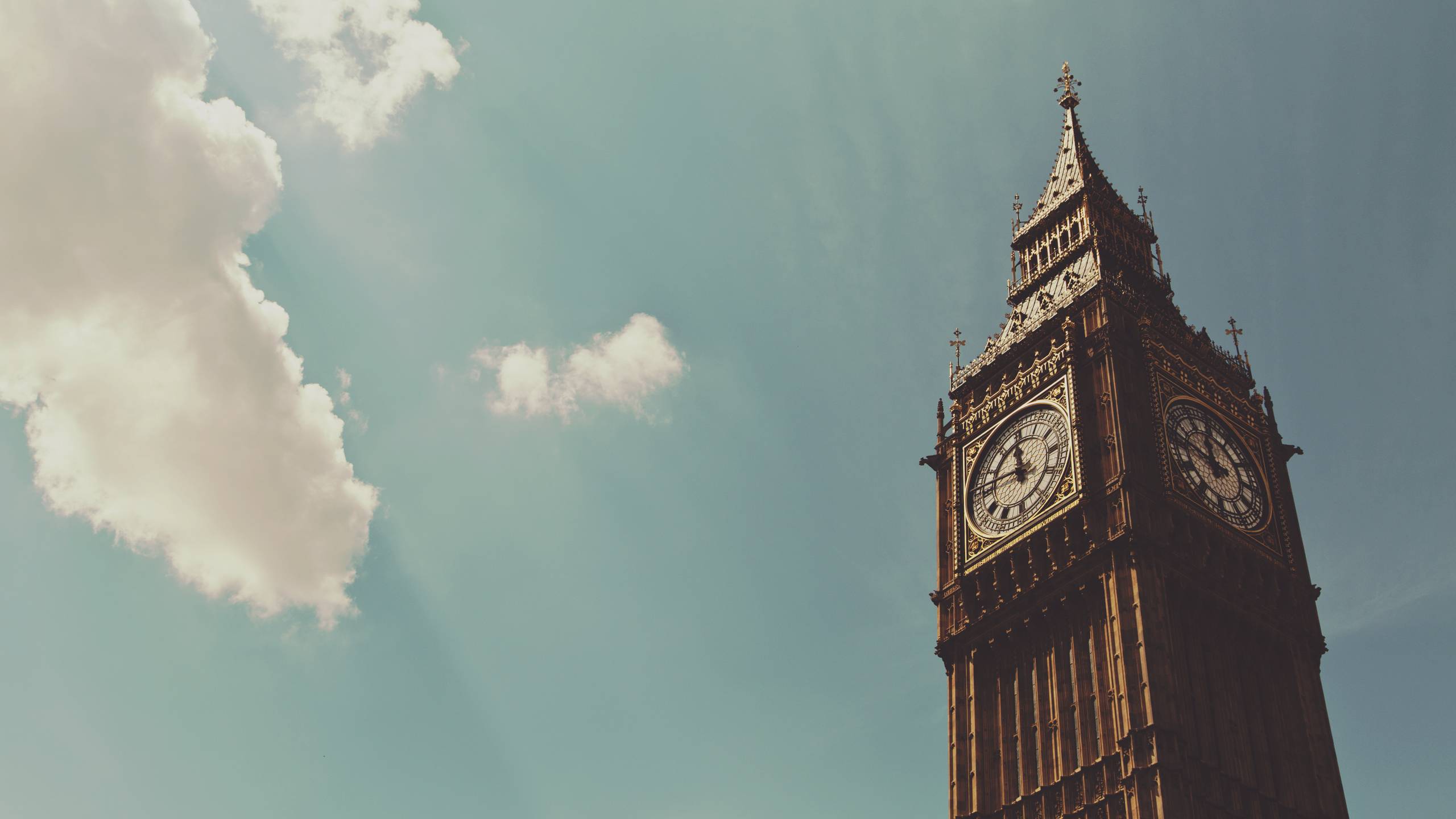 2560x1440 Big Ben Tower Wallpaper. Big Floral