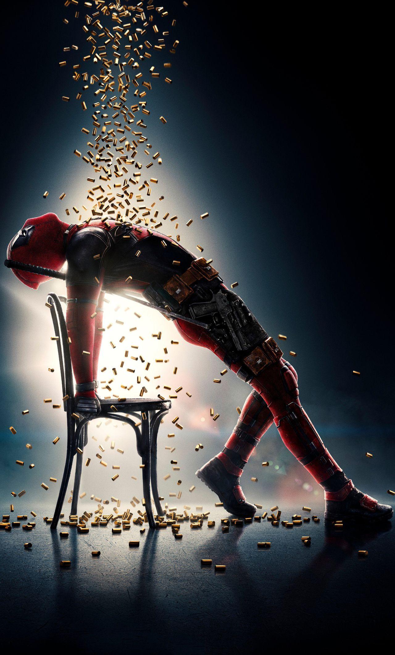 1280x2120 Deadpool 2 Poster 2018 Movie iPhone HD 4k Wallpaper