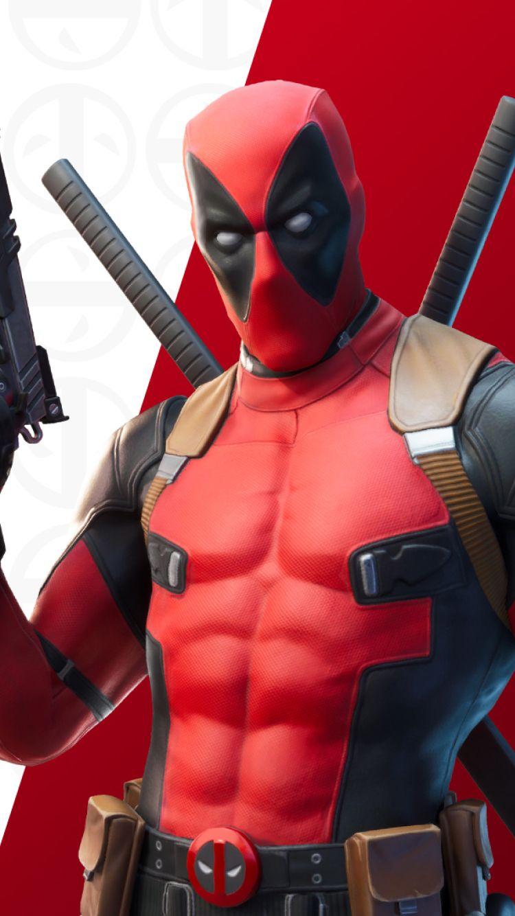 750x1334 Deadpool Fortnite iPhone iPhone 6S, iPhone 7 Wallpaper