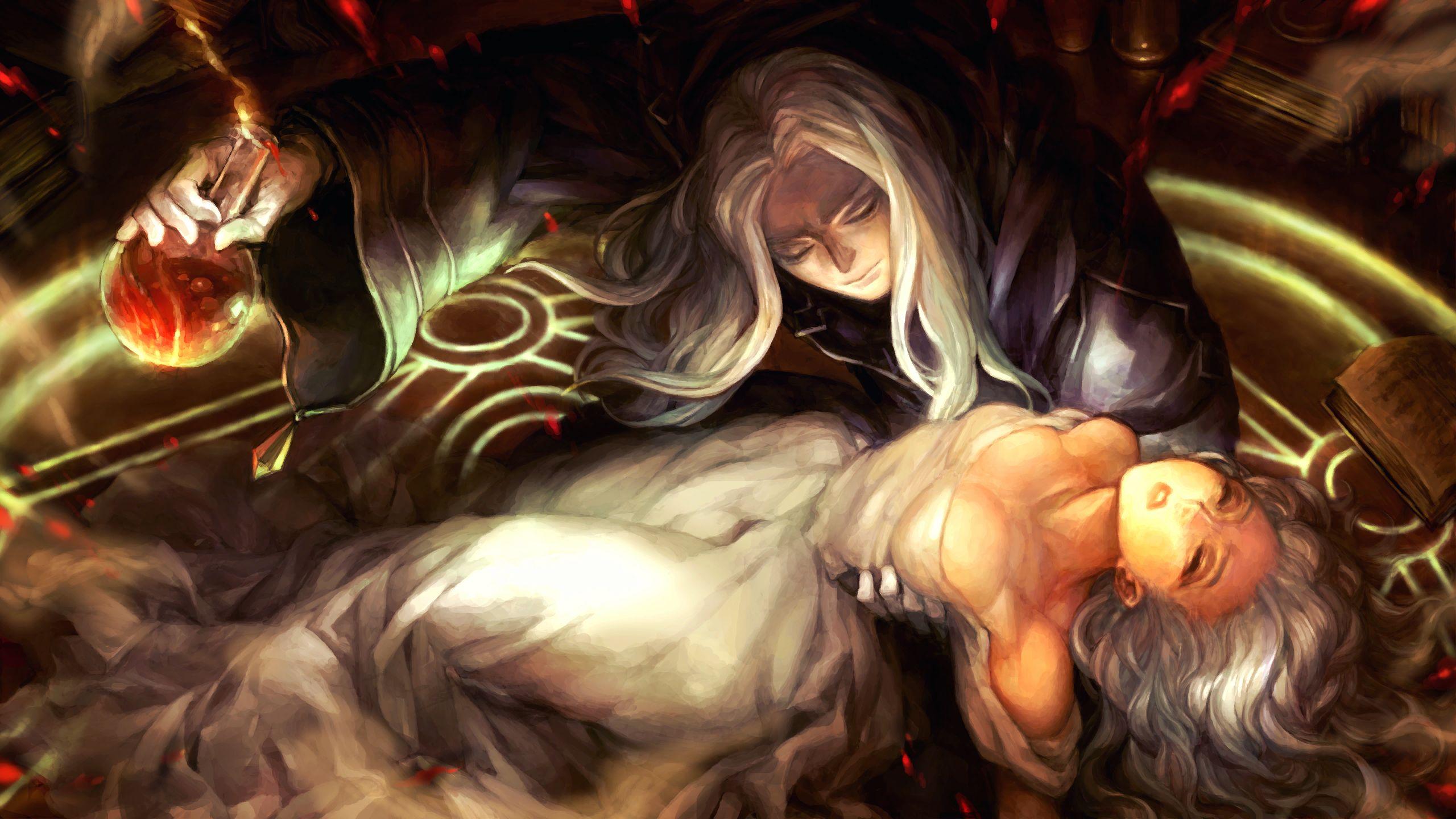 2560x1440 Wizard Epilogue. Dragon's Crown