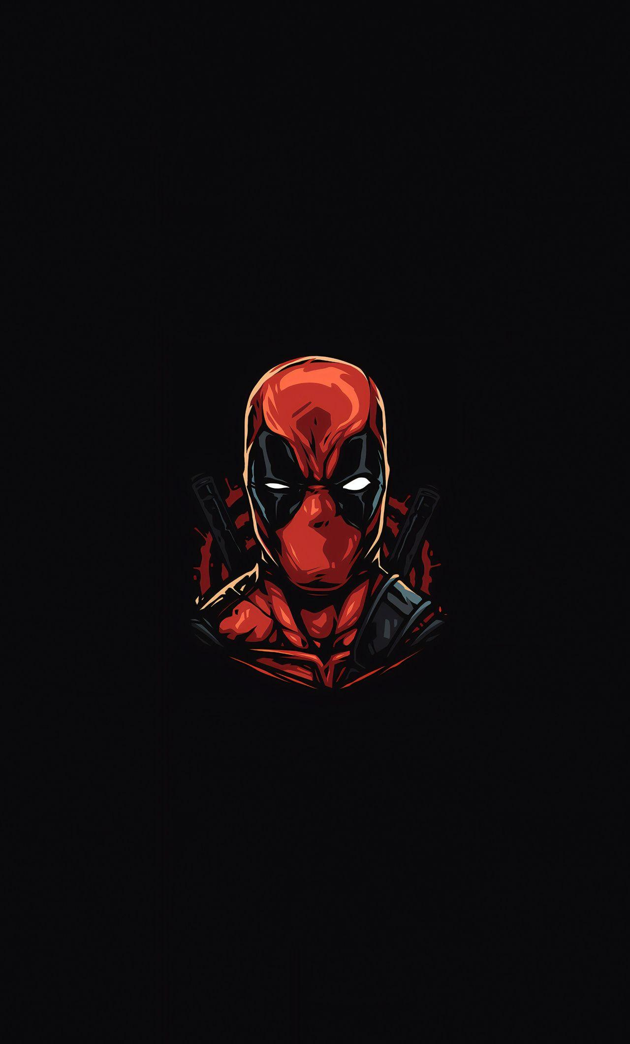1280x2120 Download Deadpool, facet art, superhero wallpaper, 1280x2120