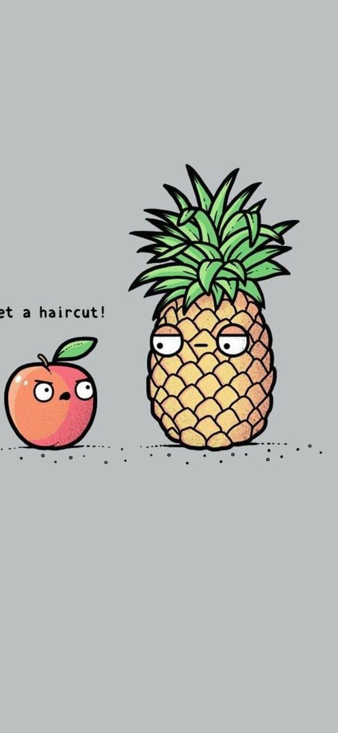 1125x2436 Get A Haircut Minimalism iPhone XS, iPhone iPhone X HD