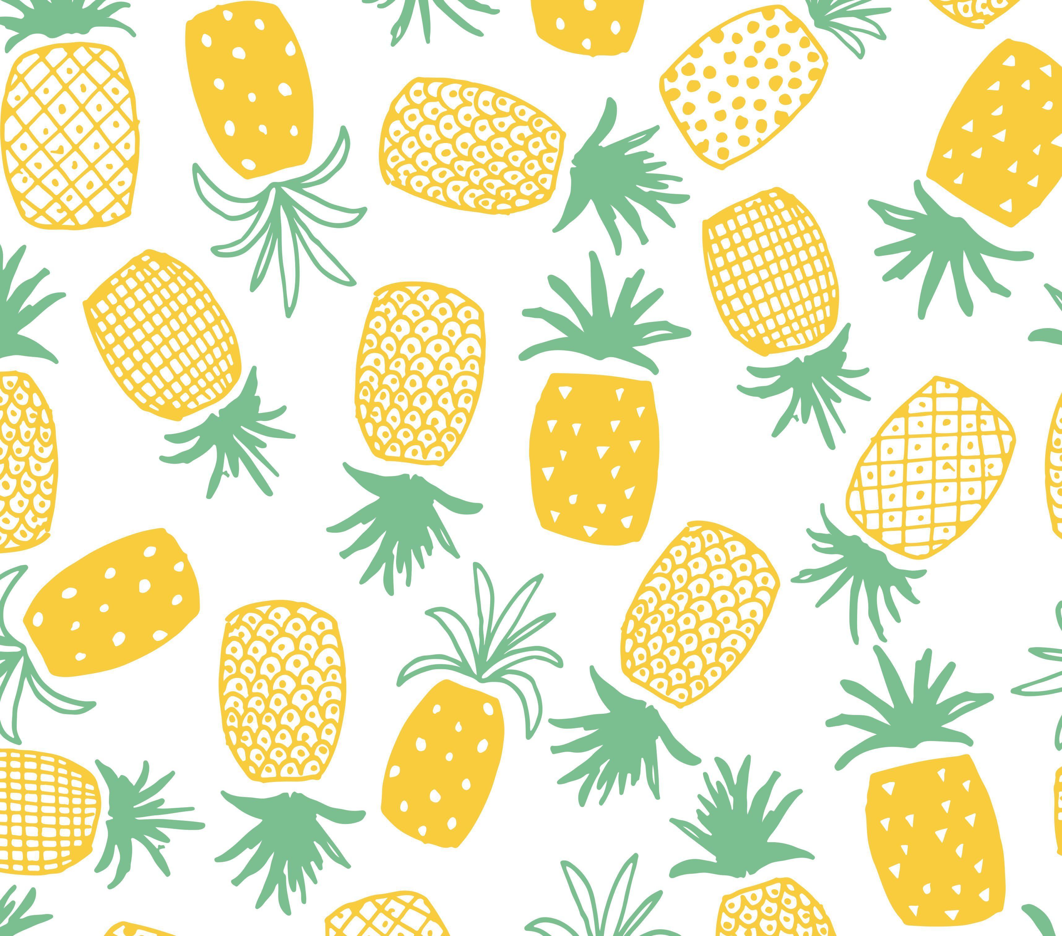 3432x3024 Pineapple Background