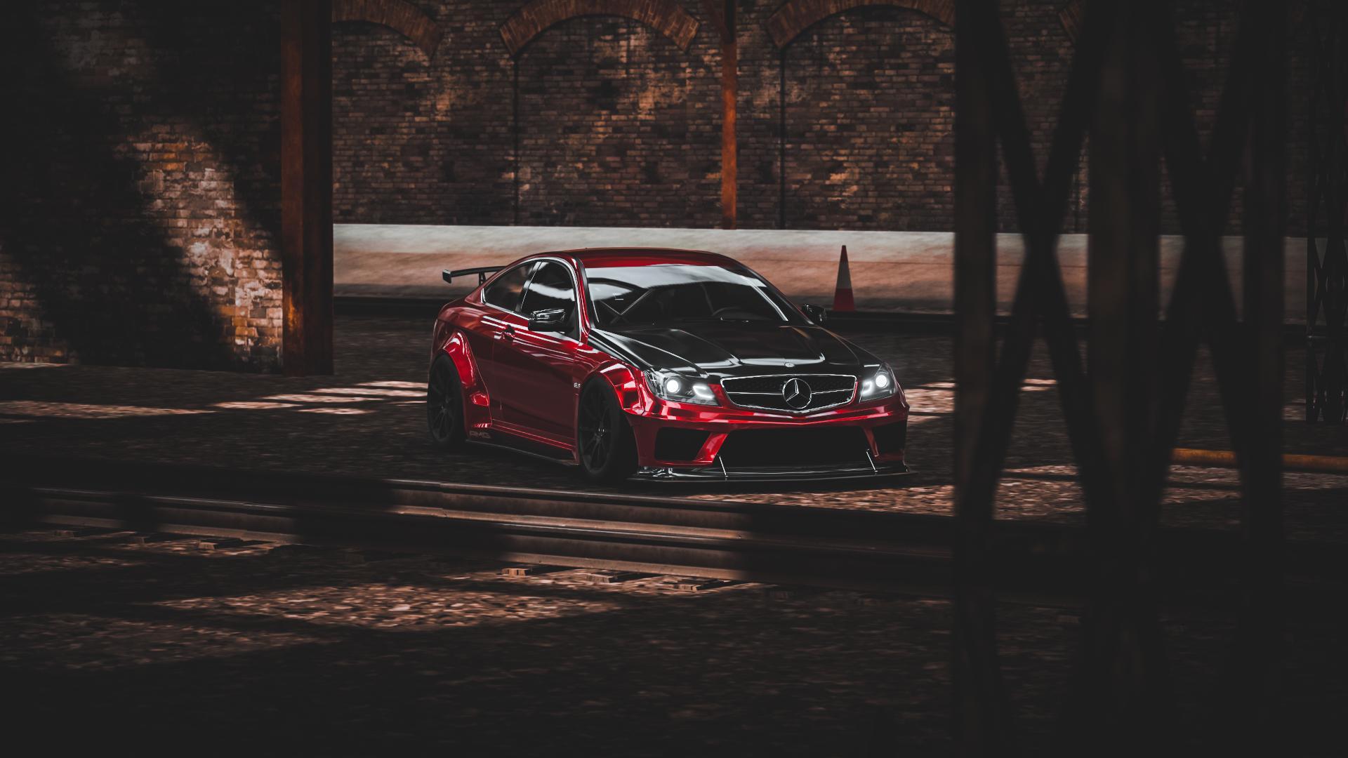 1920x1080 Mercedes C63 AMG Black Series [1920x1080]