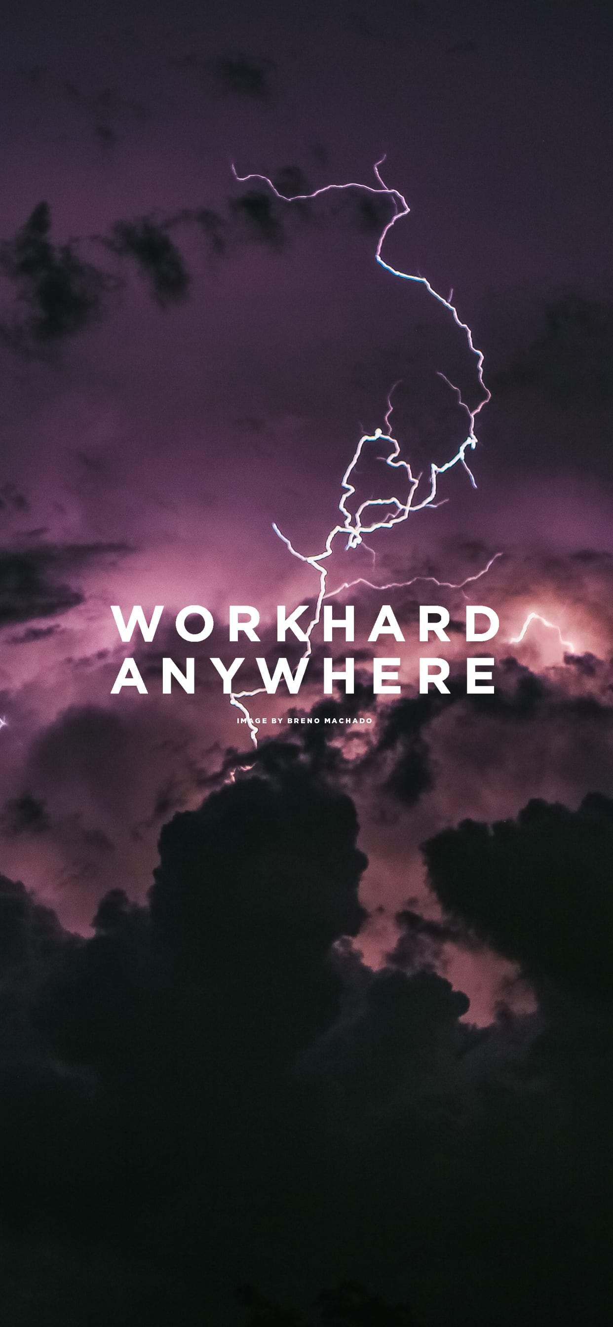 1242x2688 Work Hard Anywhere—White Stairs Wallpaper