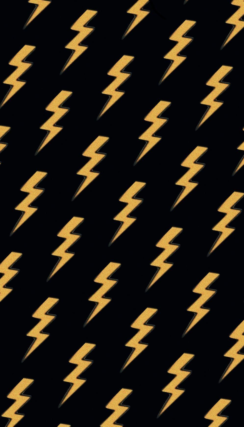 Yellow Lightning Bolt Wallpapers - Top Free Yellow Lightning Bolt  Backgrounds - WallpaperAccess