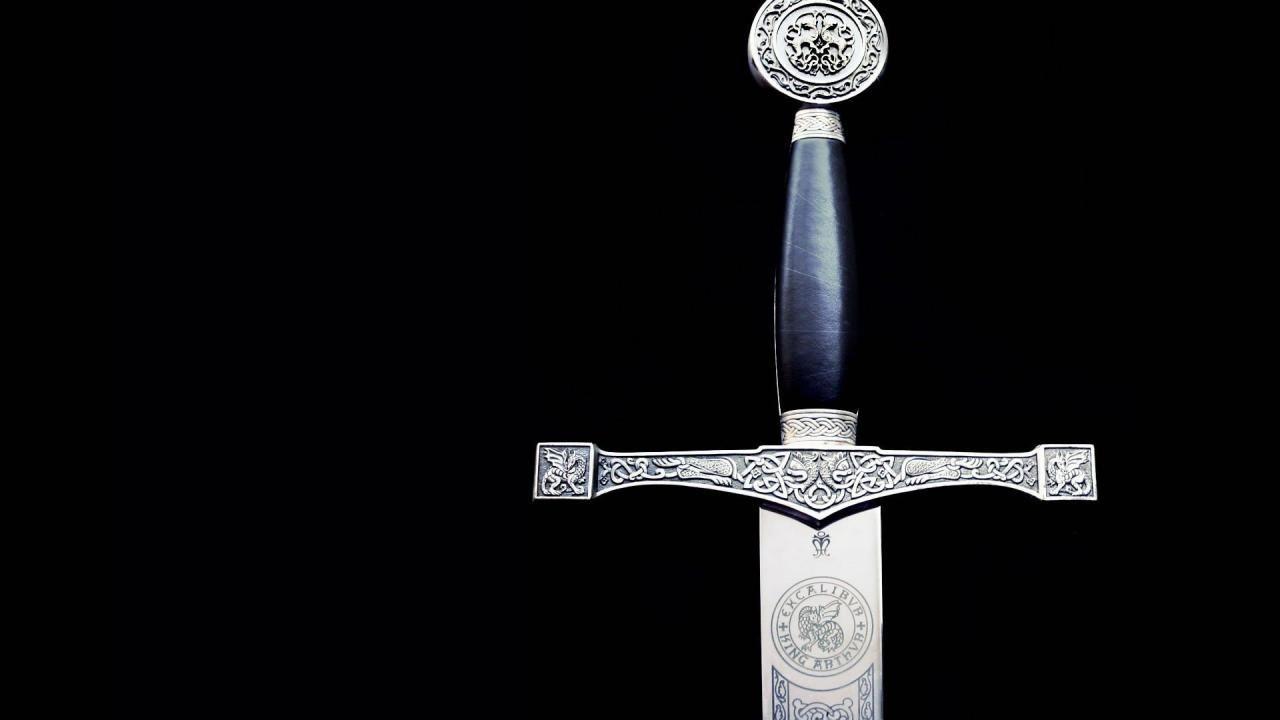 1280x720 Cool Sword Wallpaper 1080p. Excalibur, Knight sword, Sword