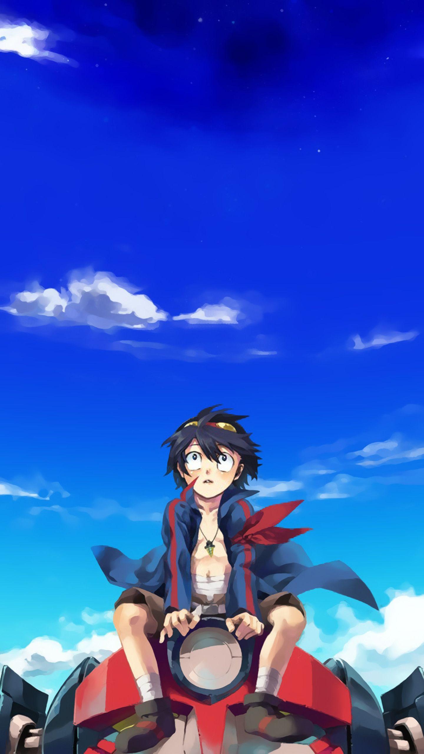 Gurren Lagann Iphone Wallpapers Top Free Gurren Lagann Iphone