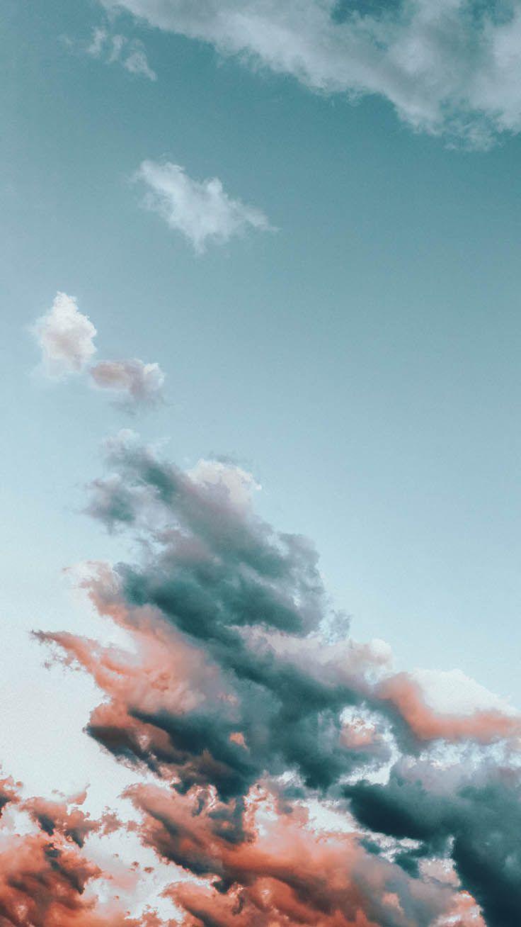 736x1308 Fluffy Cloudy iPhone XR Wallpaper