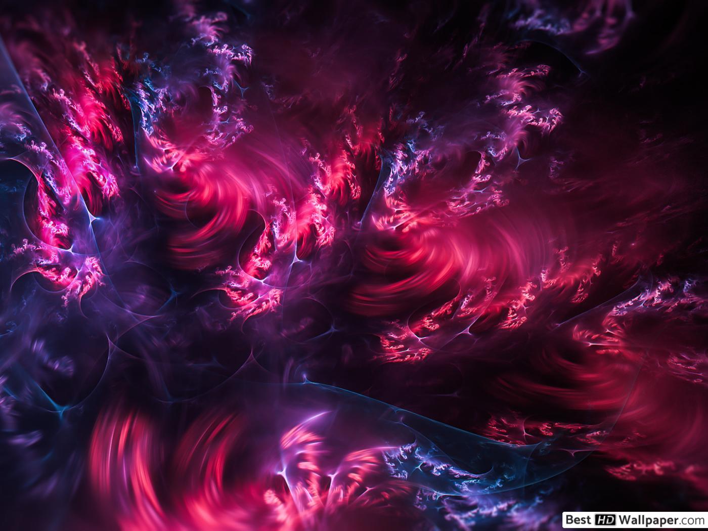 1400x1050 Abstract purple clouds HD wallpaper download