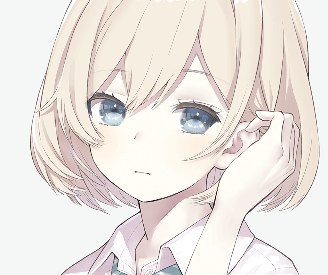1144x960 Araburu Kisetsu No Otome Domo Yo. Blonde Hair Blue Eyes Capriccio