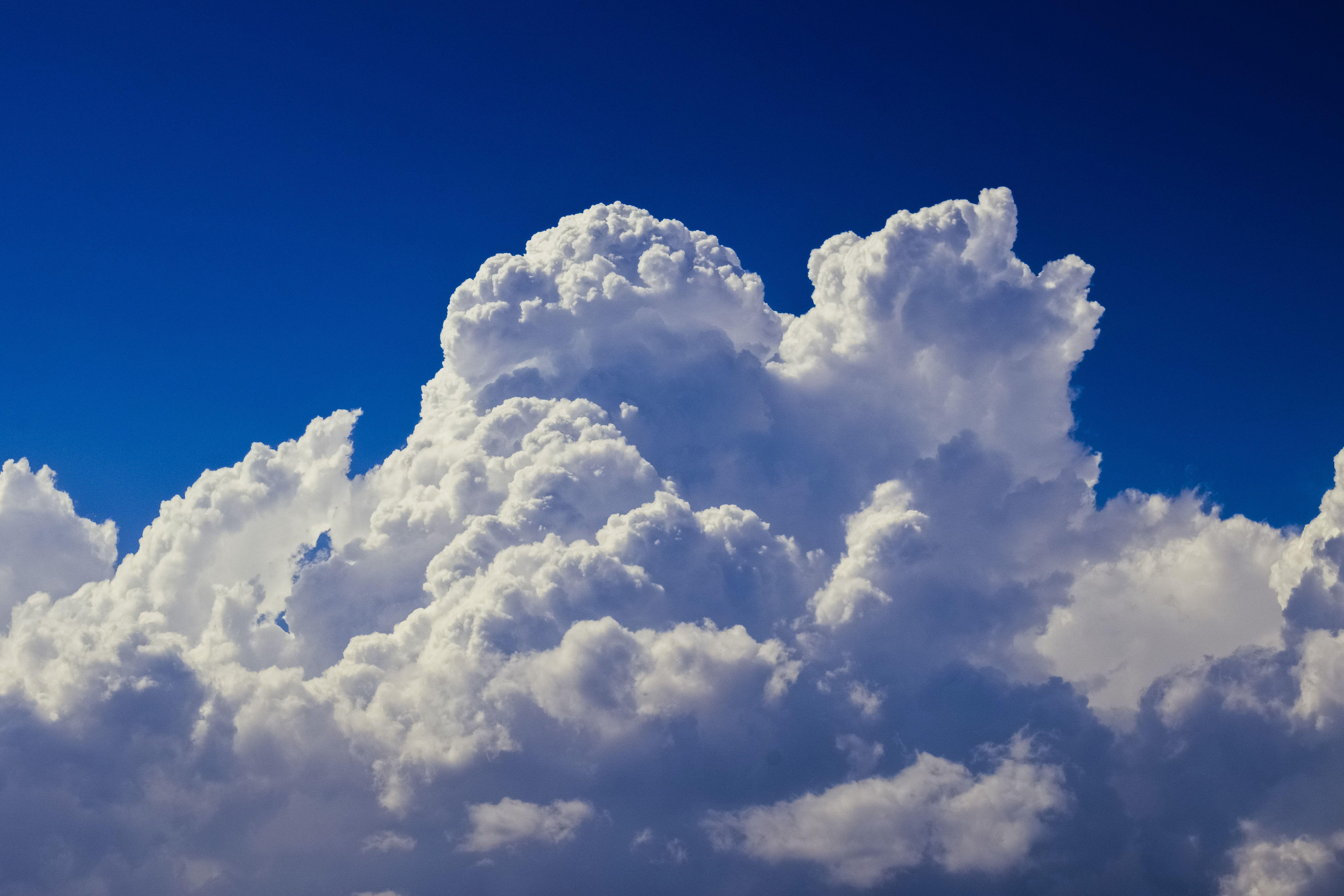 5600x3733 White Clouds Wallpaper · Free