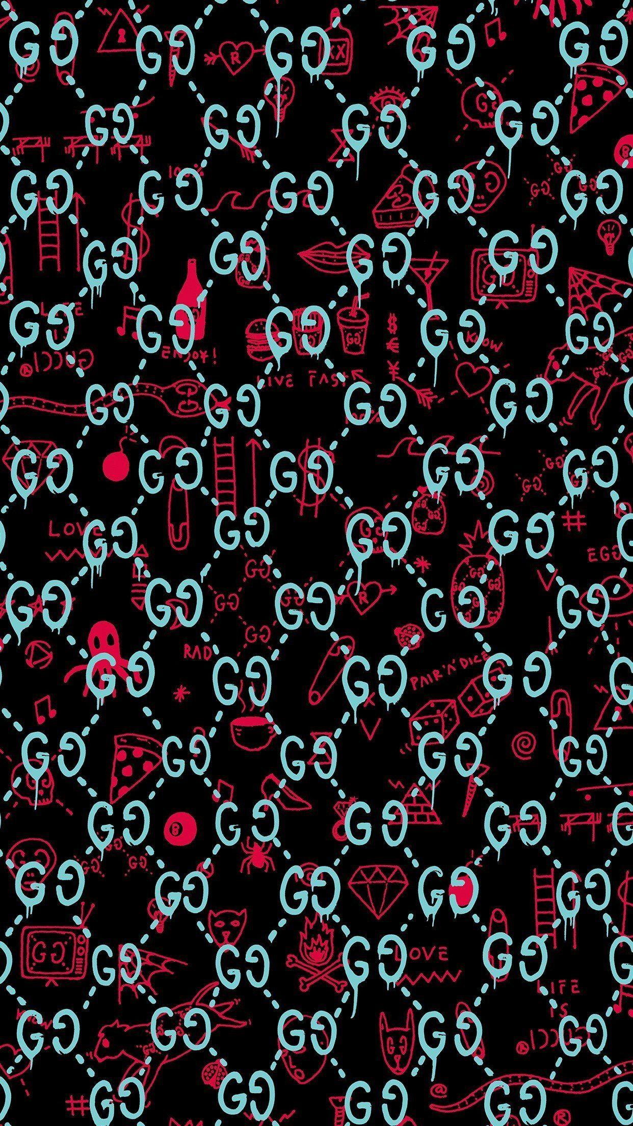 1242x2208 Gucci Wallpaper HD 4k