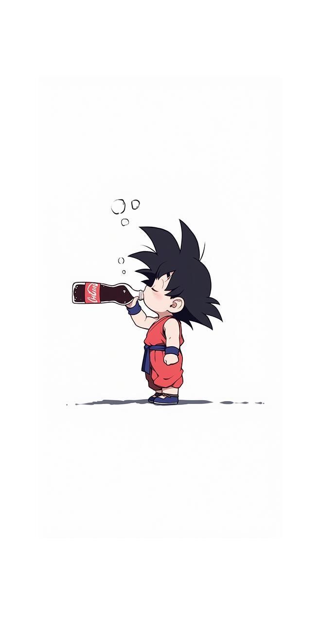 660x1319 Goku funny wallpaper. Dragon ball cute wallpaper, Cartoon wallpaper, Anime wallpaper