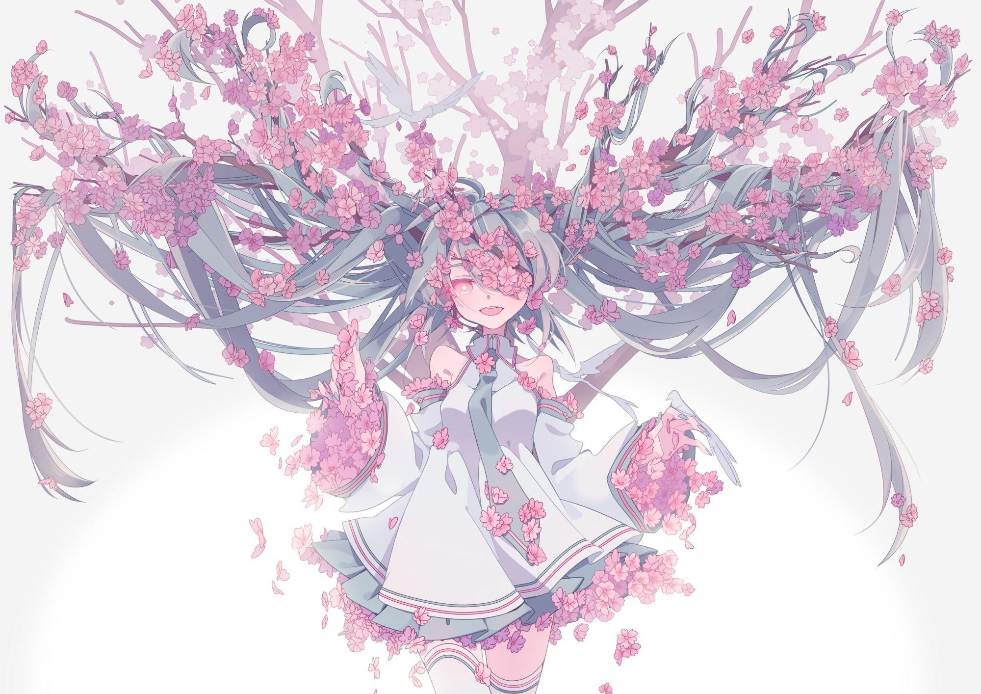 2000x1414 Hatsune Miku HD Wallpaper