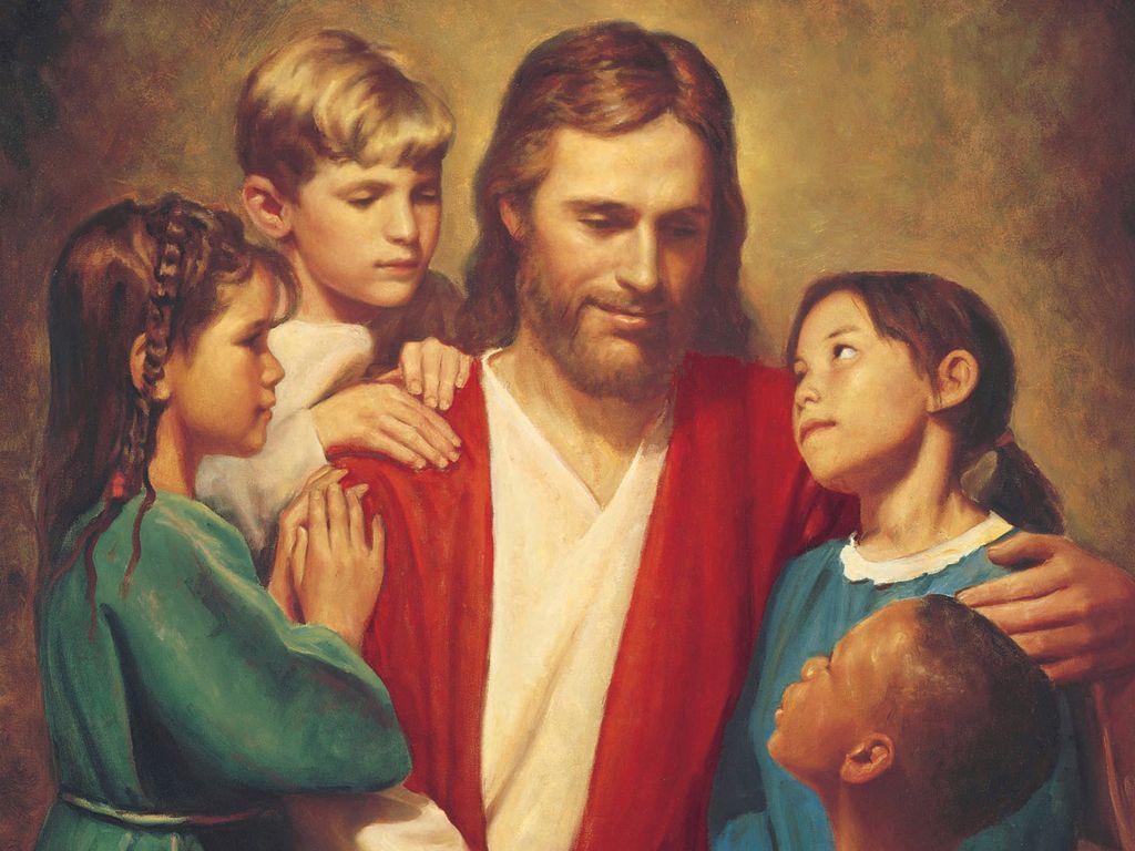 1024x768 Jesus Christ LDS Wallpaper