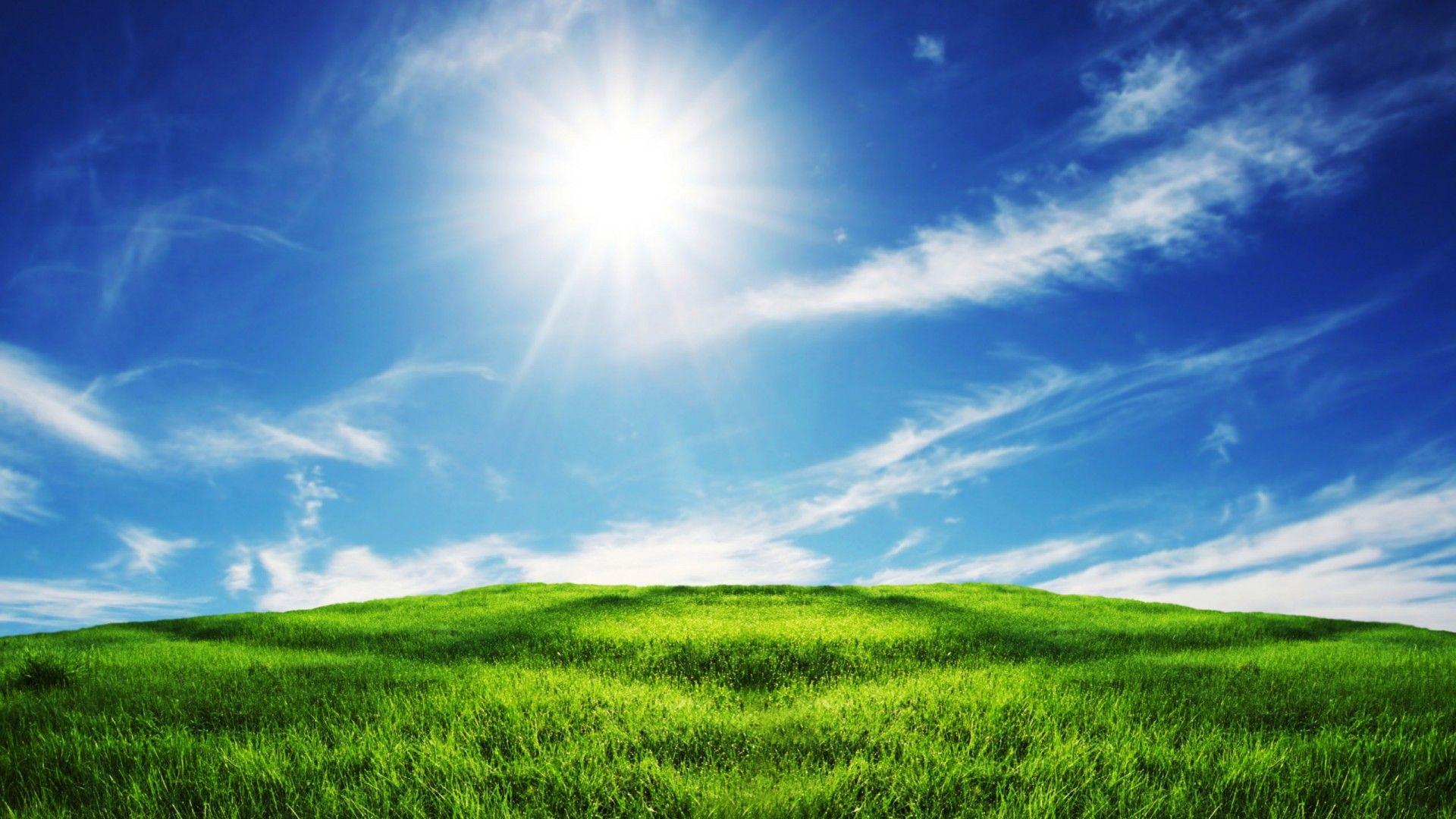 1920x1080 Beautiful Mountain Top Sunshine