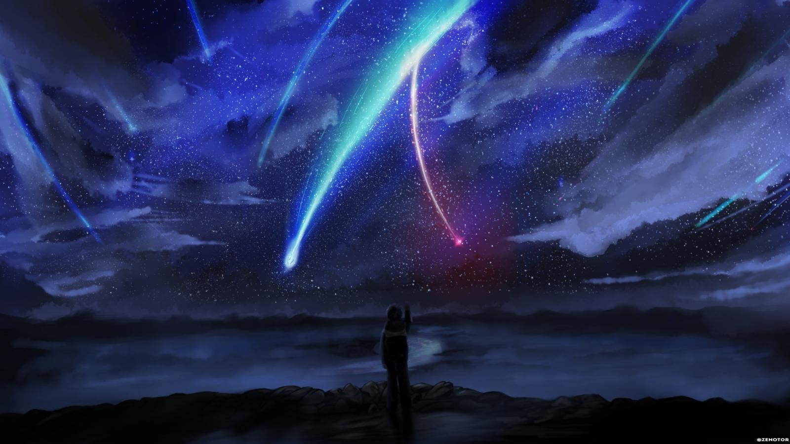 1600x900 Download Wallpaper Kimi No Nawa HD Untuk Desktop/PC