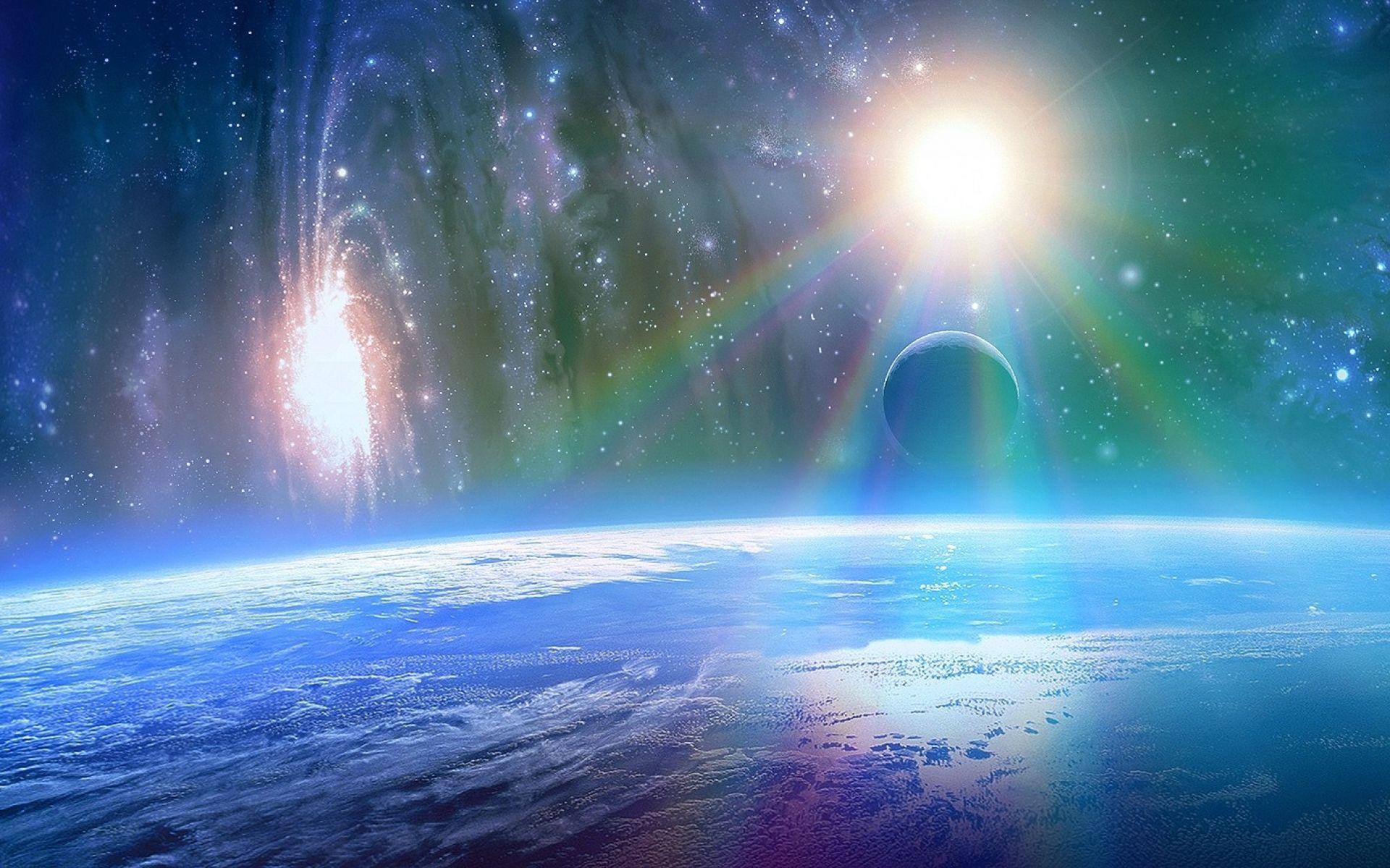 1920x1200 Free download 1920x1200 Bright Sunshine Outer Space desktop PC