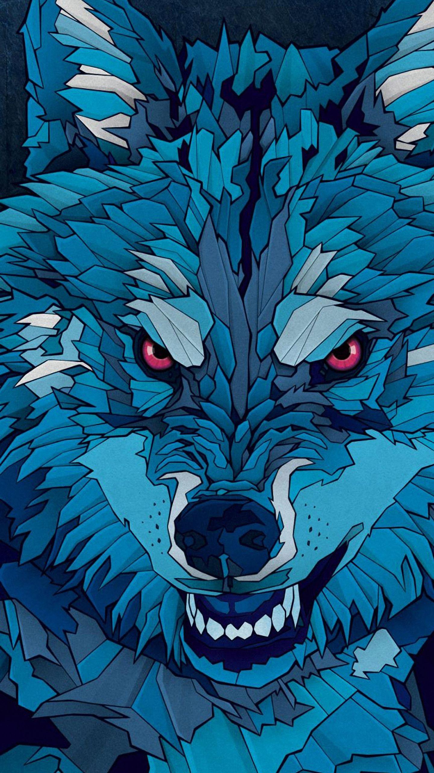 1440x2560 Wolf Htc One M9 X9 Wallpaper HD 1440x2560