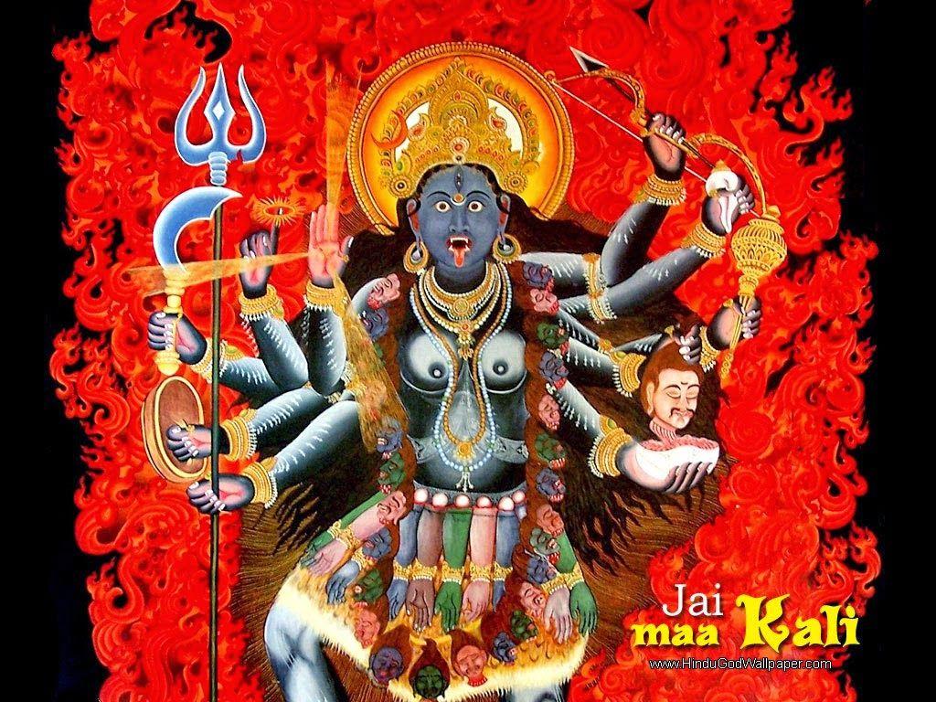 1024x768 Hindu God Wallpaper: Mahakali Maa HD Wallpaper, Kali Maa Picture