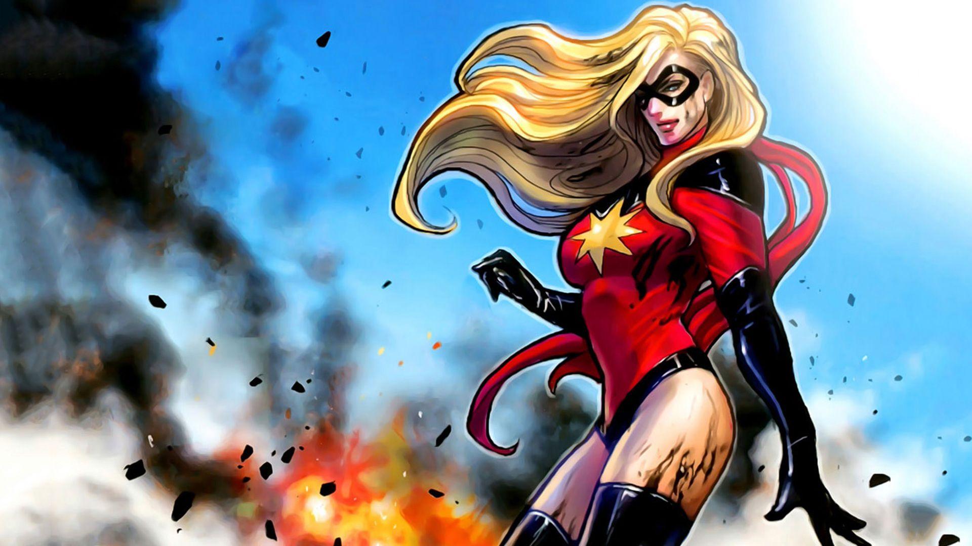 1920x1080 Ms. Marvel Background. Marvel Wallpaper