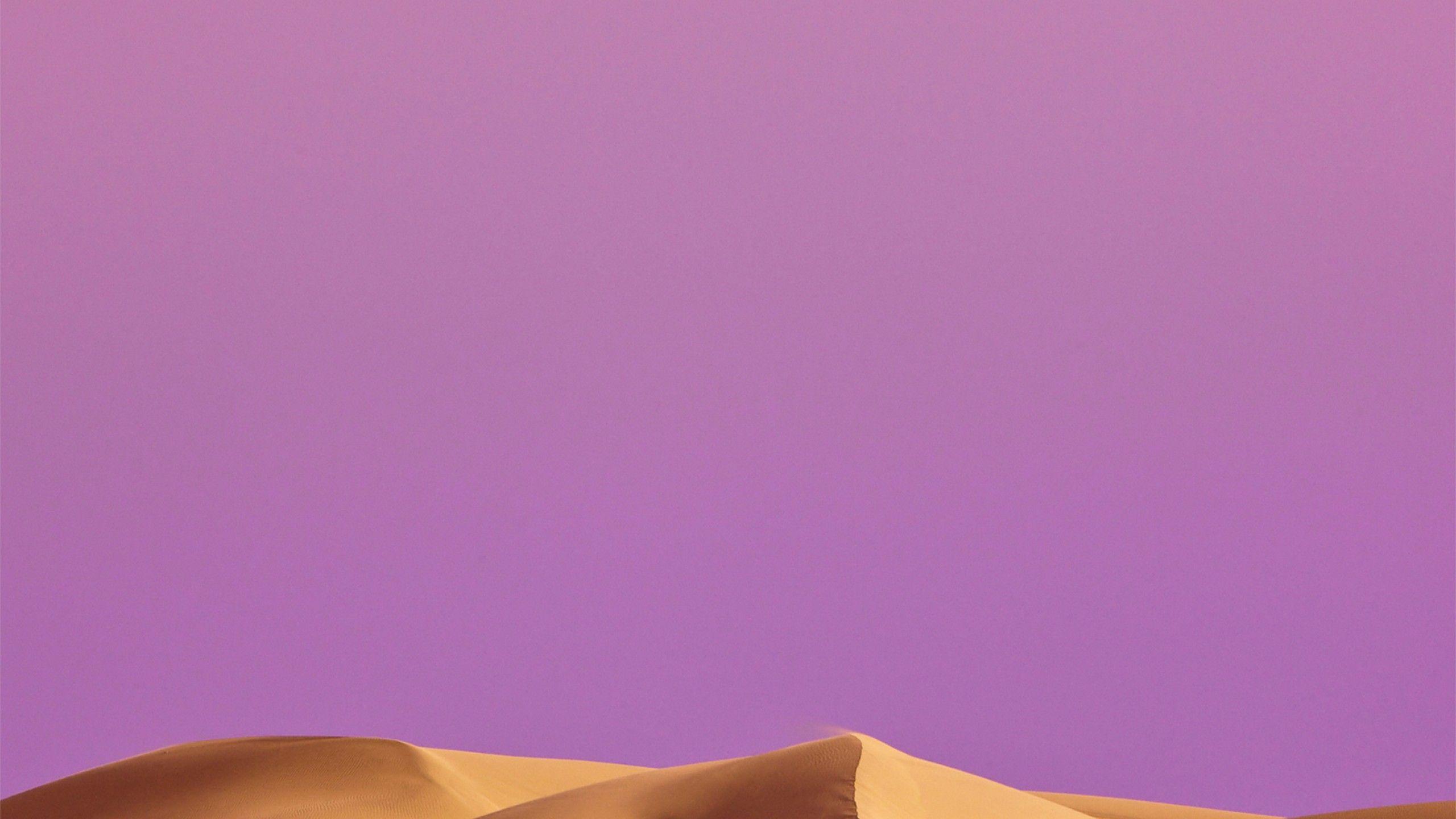 2560x1440 Wallpaper Desert, Sand dunes, Minimal, Android, Stock, HD, Nature