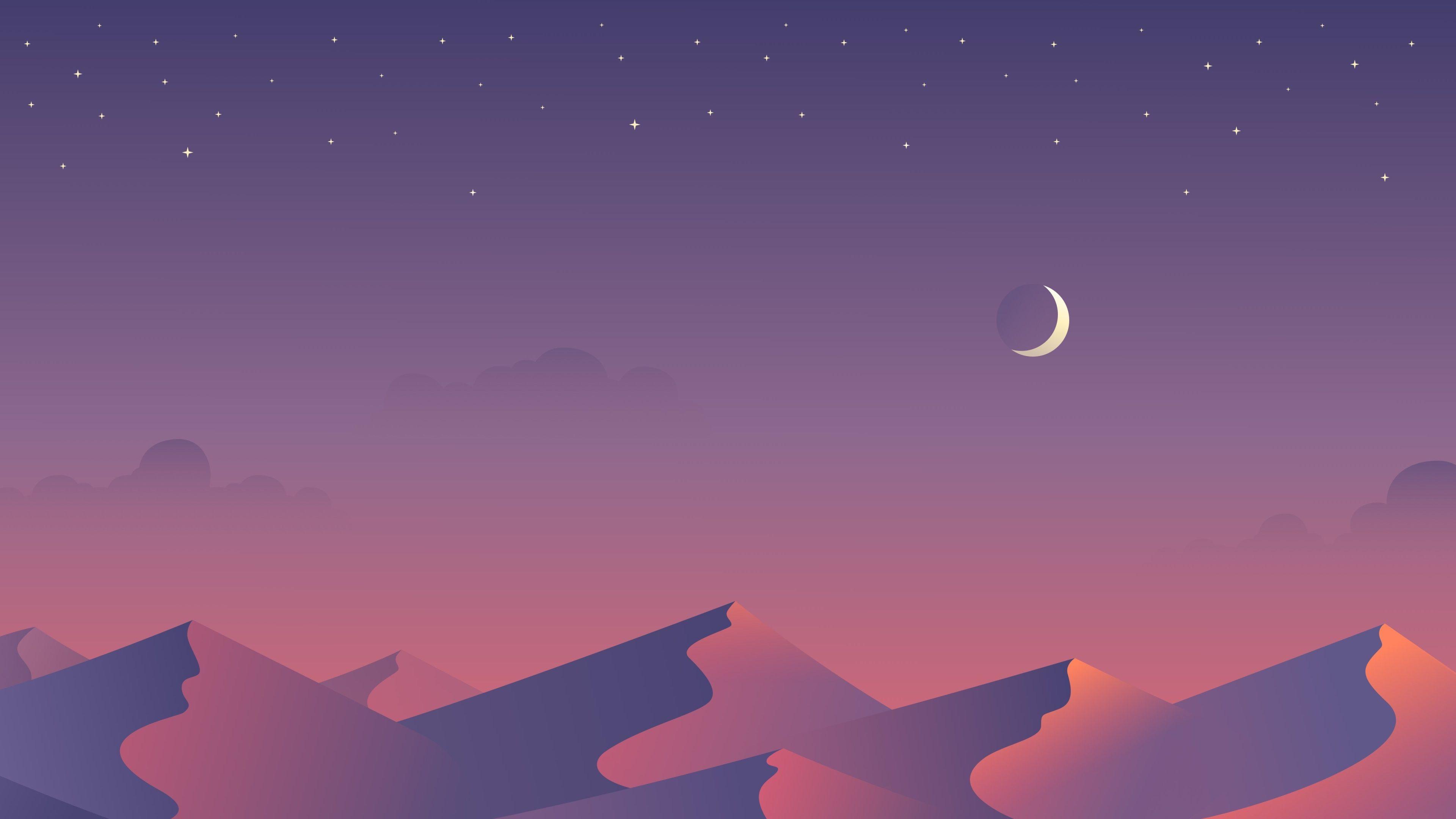 3840x2160 Pink Aesthetic Wallpaper