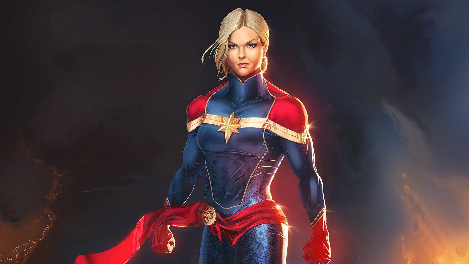 1920x1080 Captain Marvel HD Wallpaper