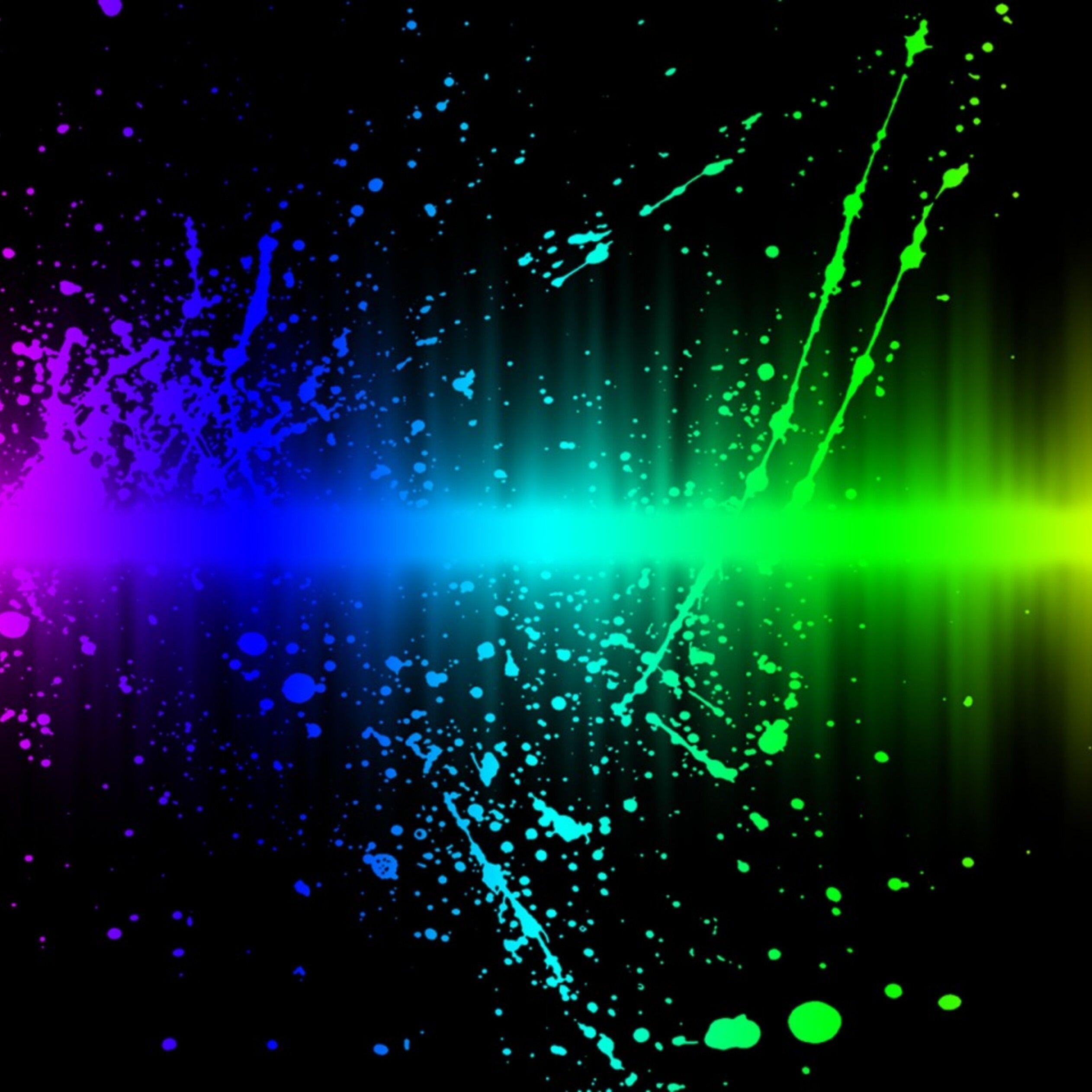 2524x2524 Colors explosion 3D wallpaper