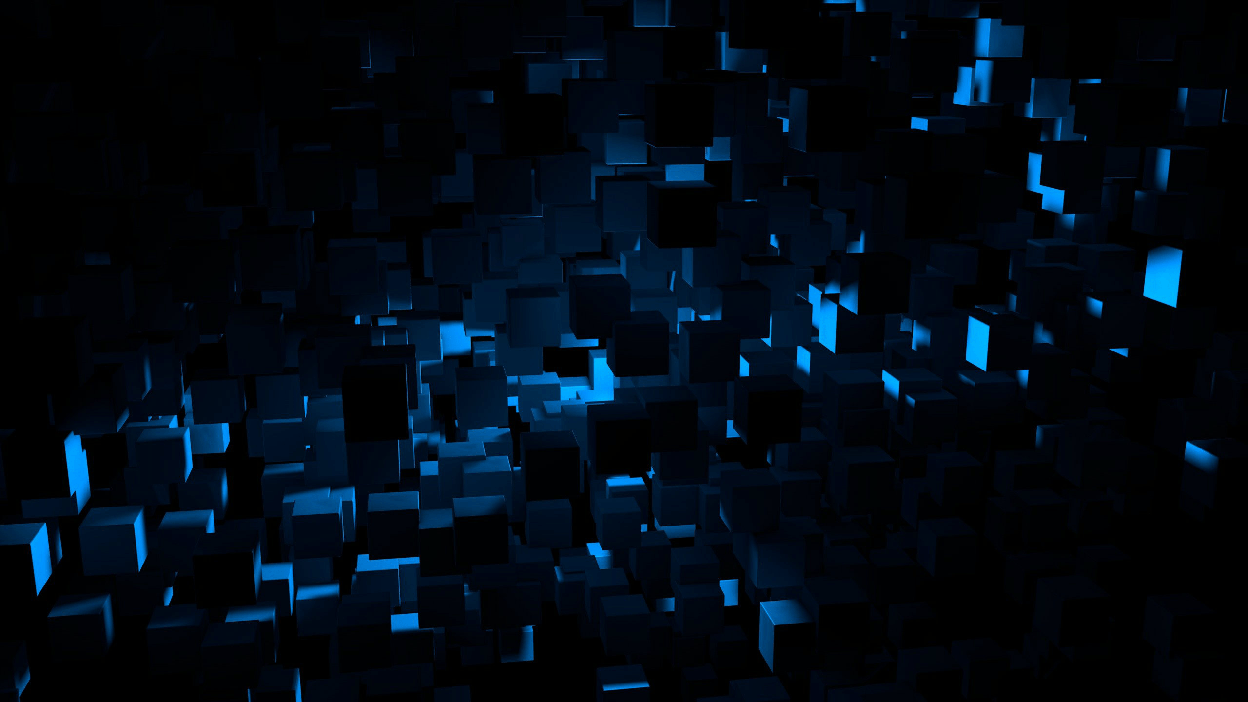2560x1440 Download 2560x1440 Cube, abstract, 3D wallpaper