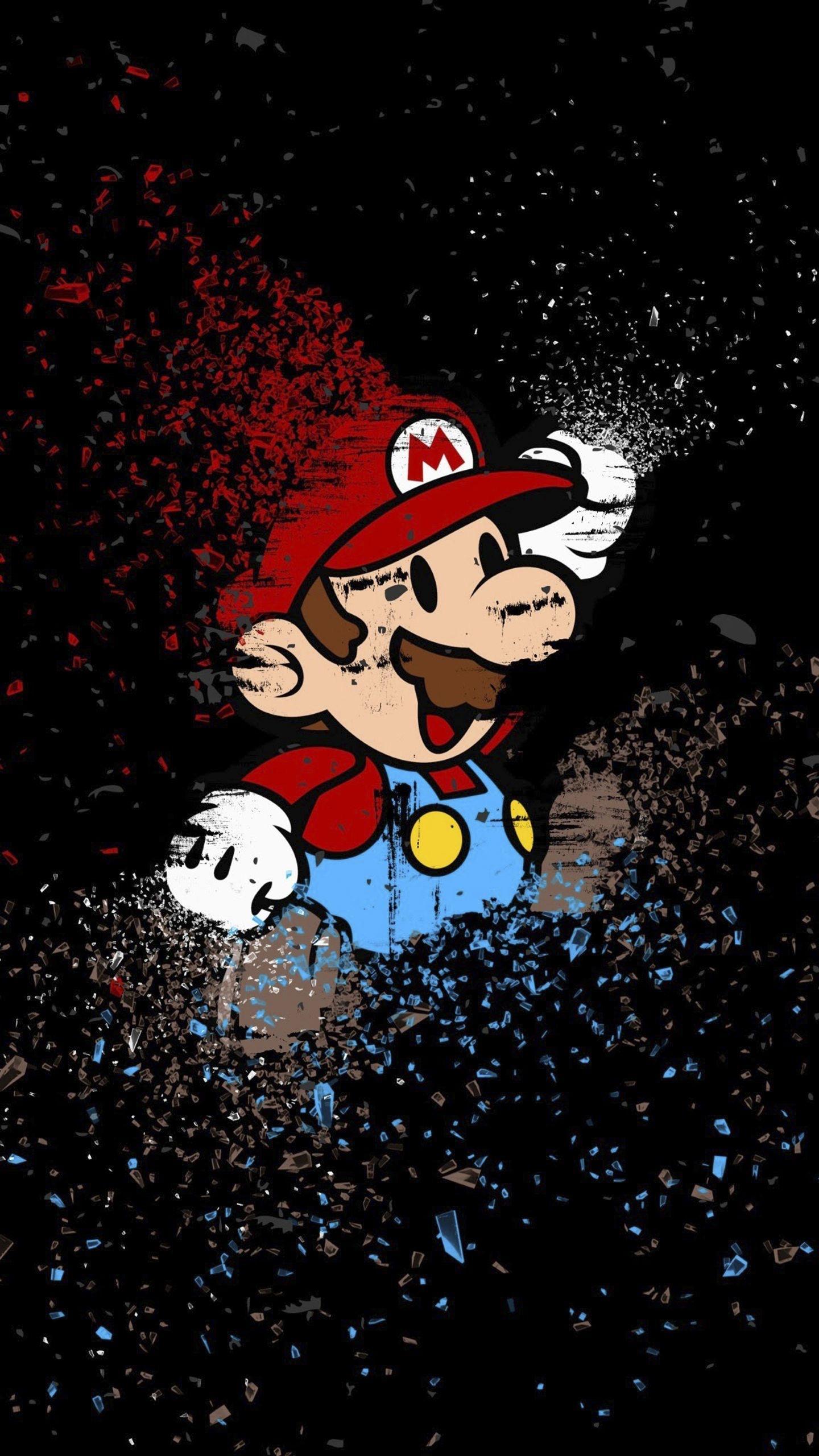 1440x2560 Marvelous Mario. iPhone X Wallpaper X Wallpaper HD